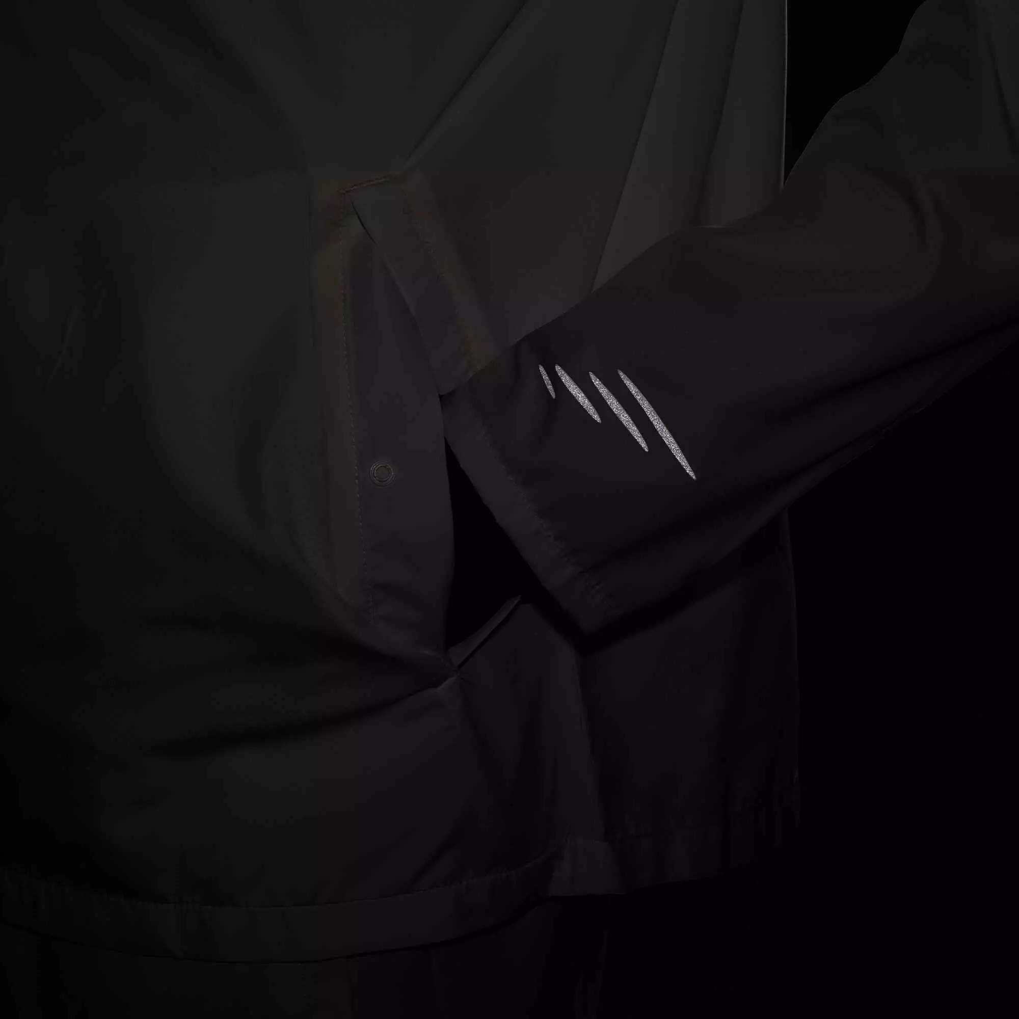 Nike Men's Miler Flash Water-Repellent Running Jacket - WHITE