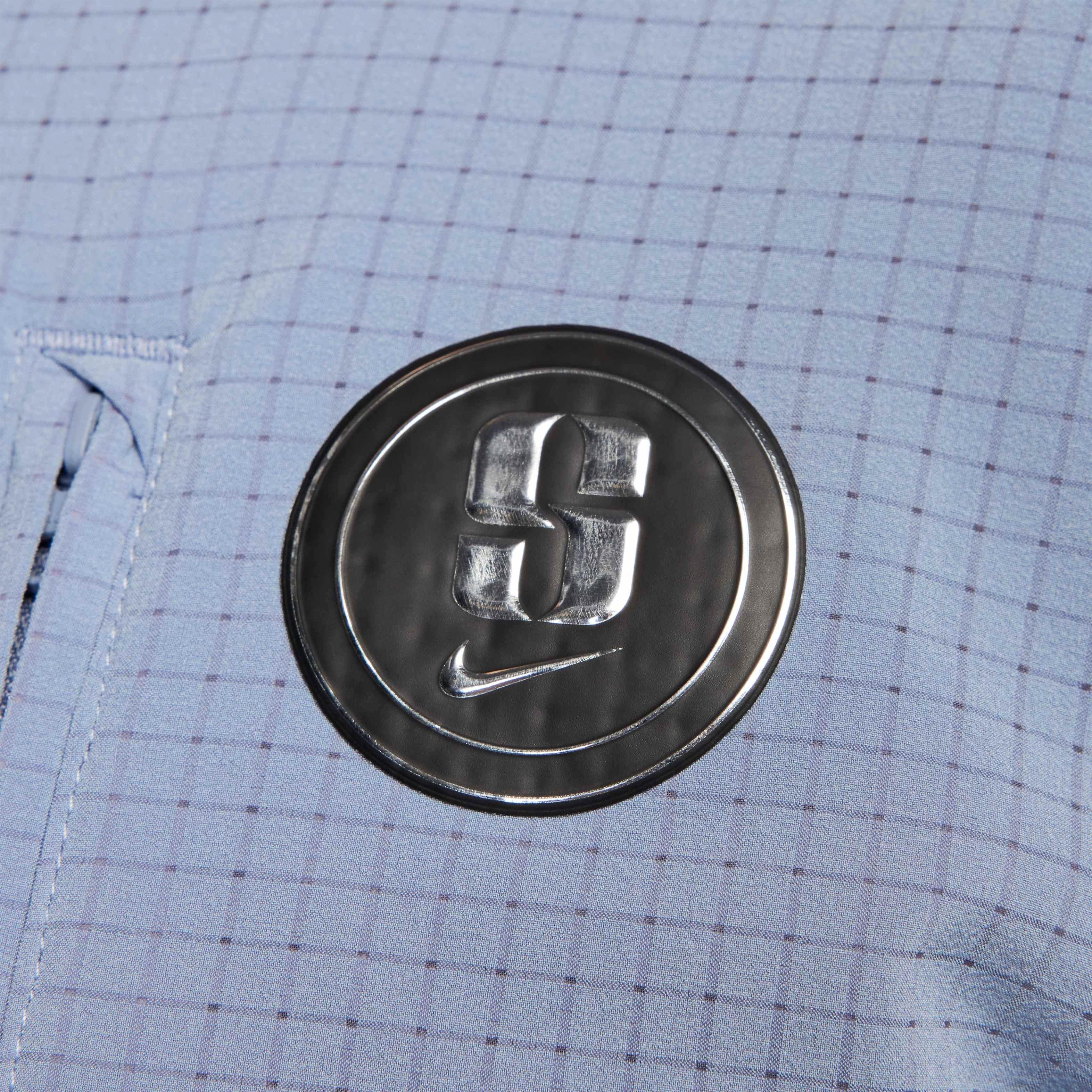 Sabrina Unisex Adult's Reversible Basketball Jacket -Blue - BLUE Thumbnail View 5