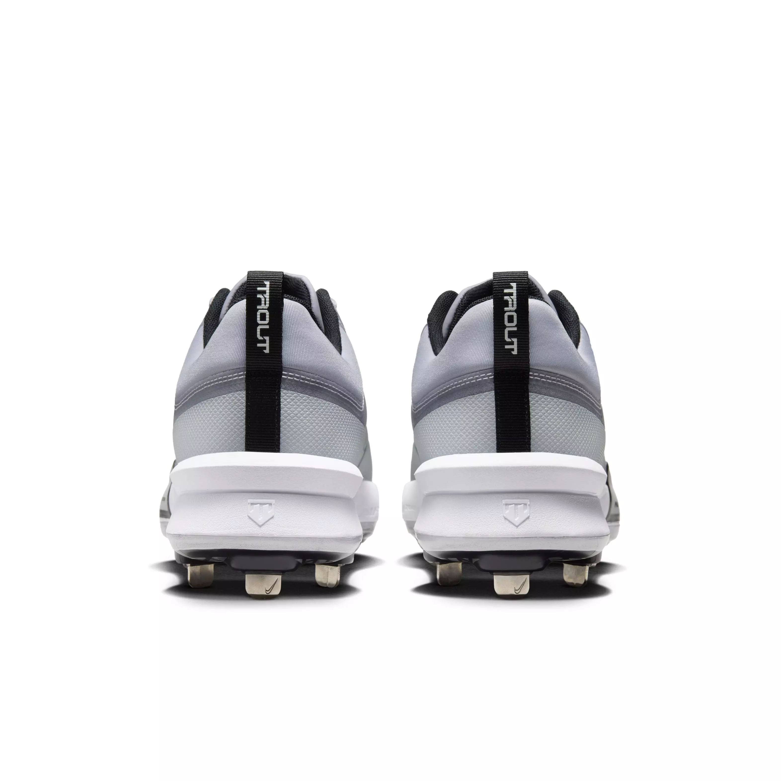 Nike Force Zoom Trout 9 Pro "Pewter/Black/Wolf Grey/White" Men's Baseball Cleat - PEWTER/BLACK/GREY/WHITE