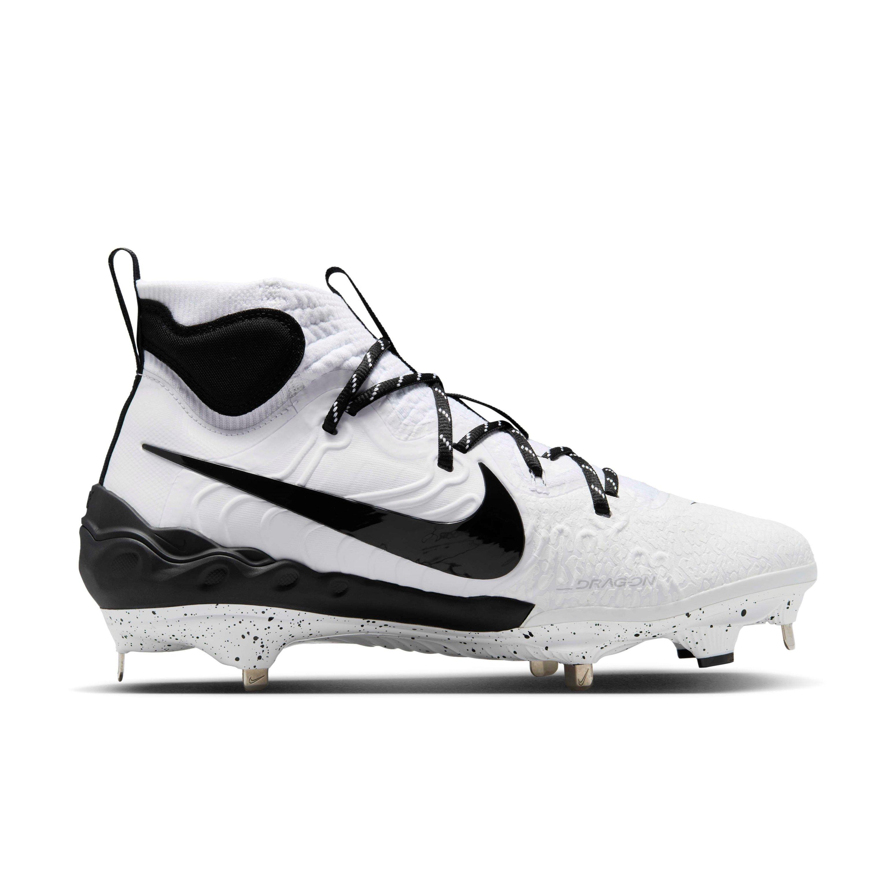 Nike Alpha Huarache NXT Men's Lightweight Baseball Cleats - White