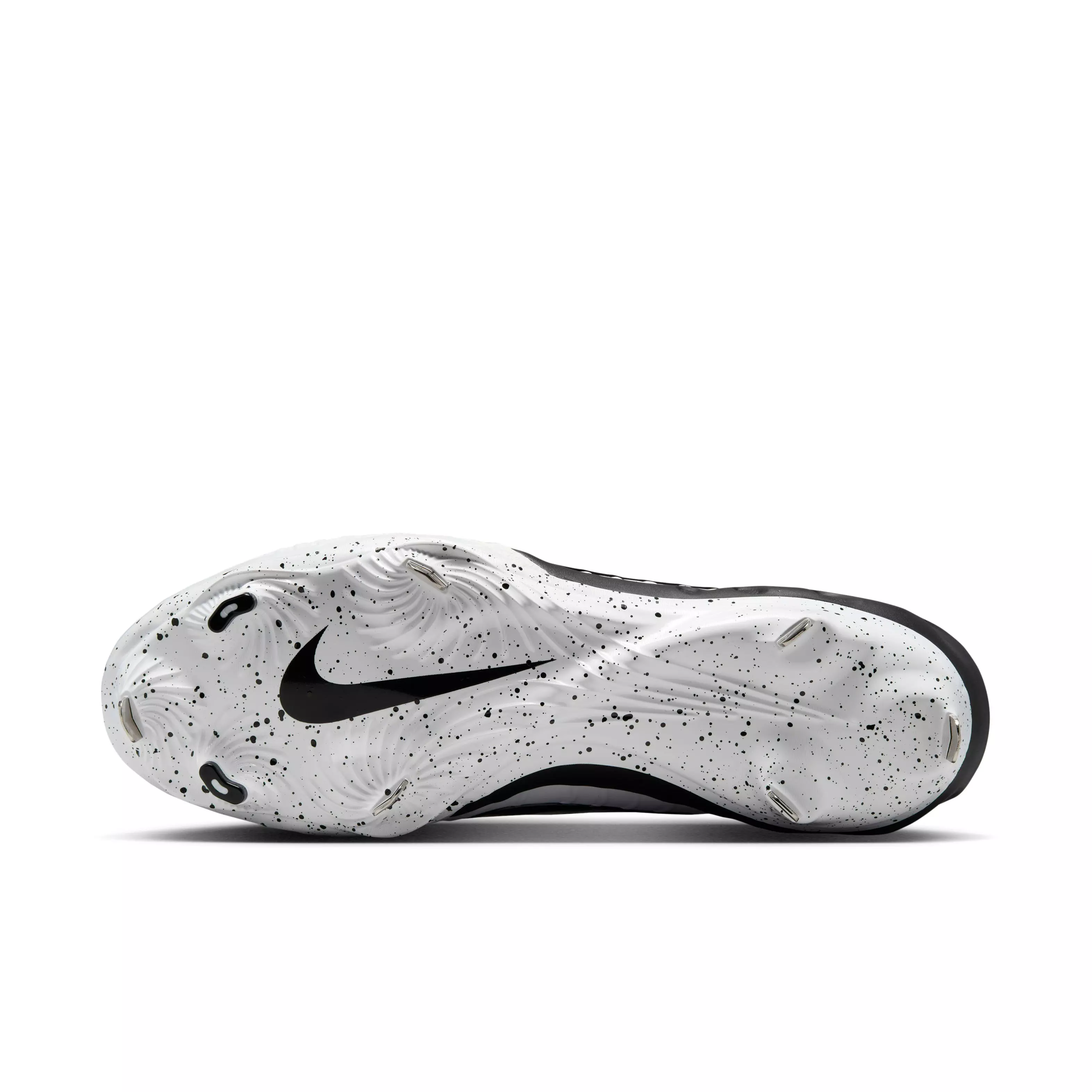 Nike Alpha Huarache NXT "White/Pure Platinum/Black" Men's Baseball Cleat - WHITE/PLATINUM/BLACK