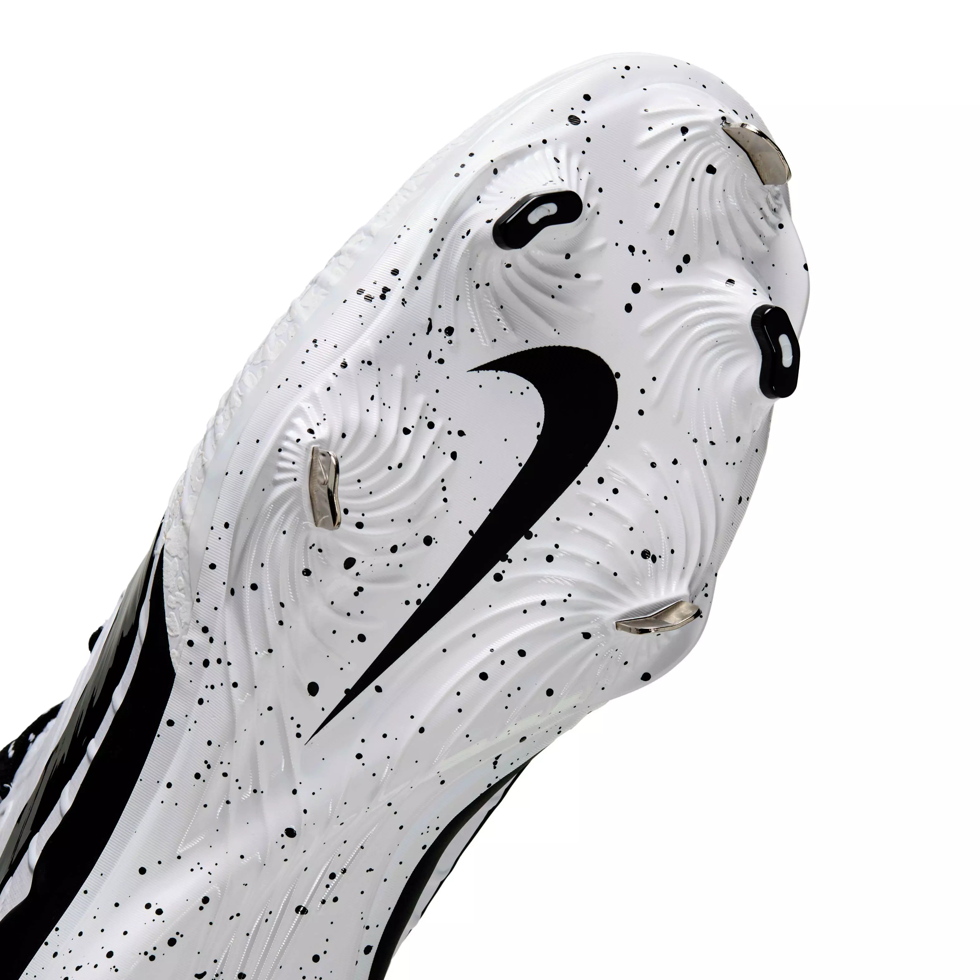 Nike Alpha Huarache NXT "White/Pure Platinum/Black" Men's Baseball Cleat - WHITE/PLATINUM/BLACK