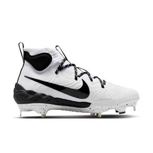 Nike Alpha Huarache NXT "White/Pure Platinum/Black" Men's Baseball Cleat