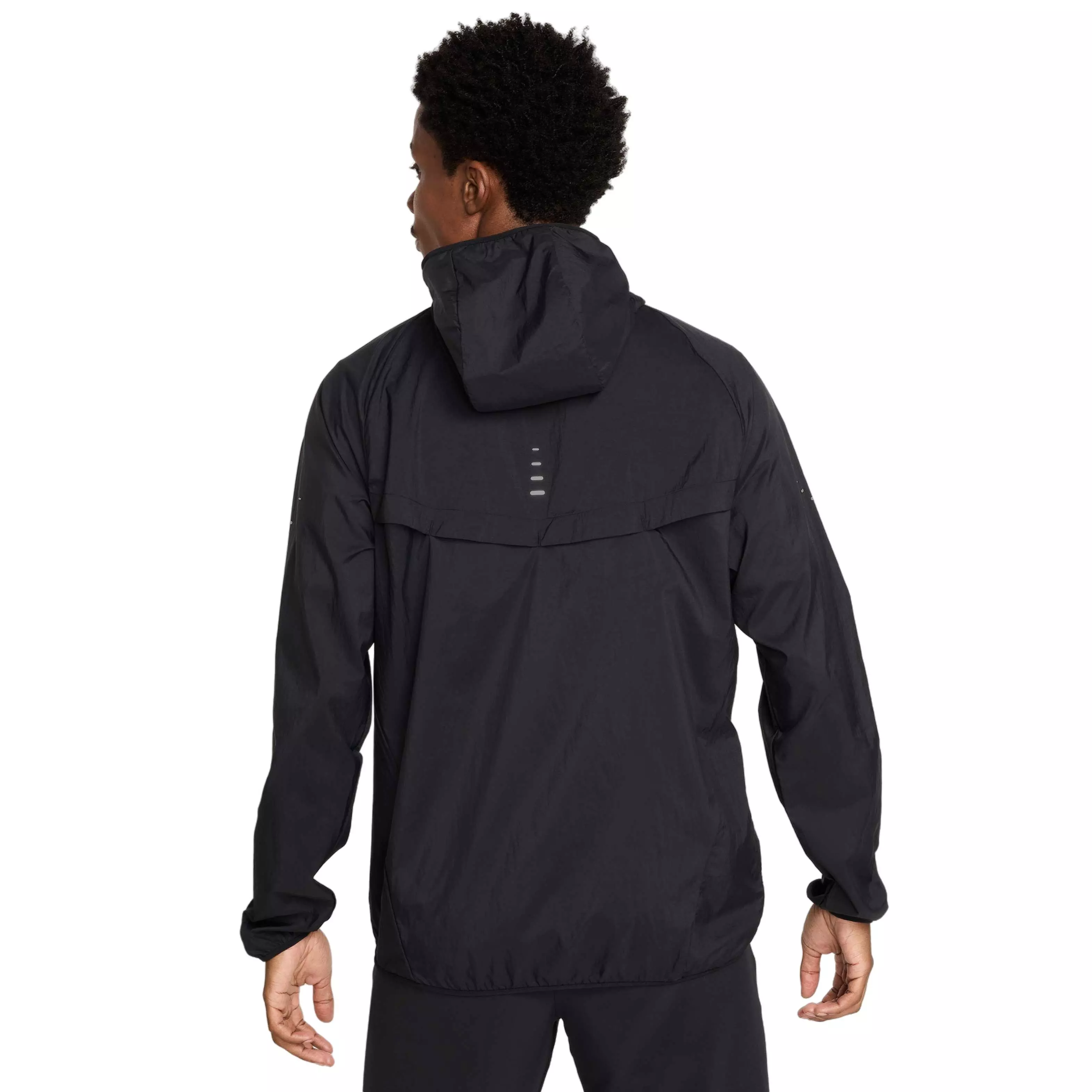 Nike Men's Stride Repel UV Running Jacket - BLACK