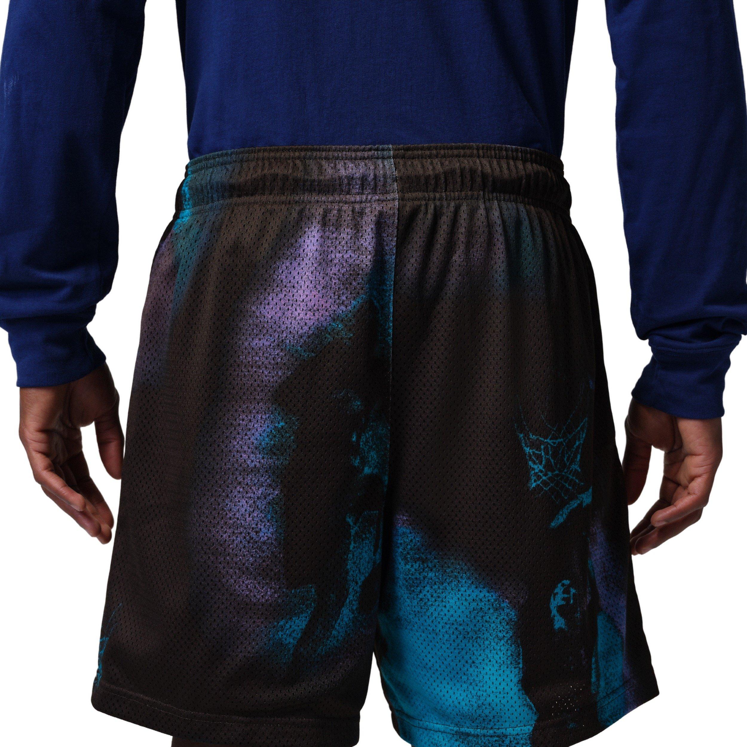 Jordan Men's Brooklyn Dream Dunk Shorts - Black/Blue - BLACK/BLUE Thumbnail View 2
