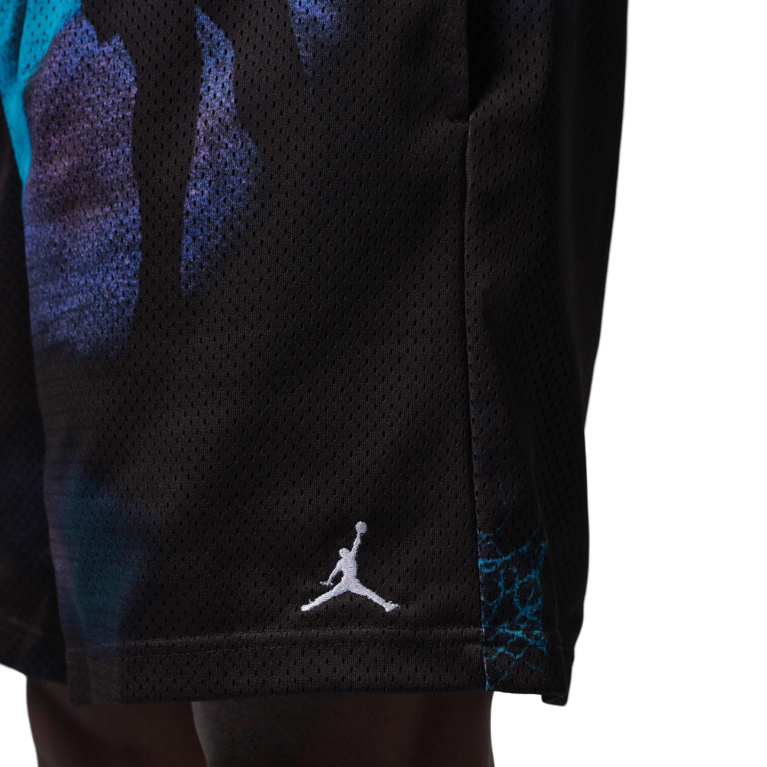 Jordan Men's Brooklyn Dream Dunk Shorts - Black/Blue - BLACK/BLUE Thumbnail View 4