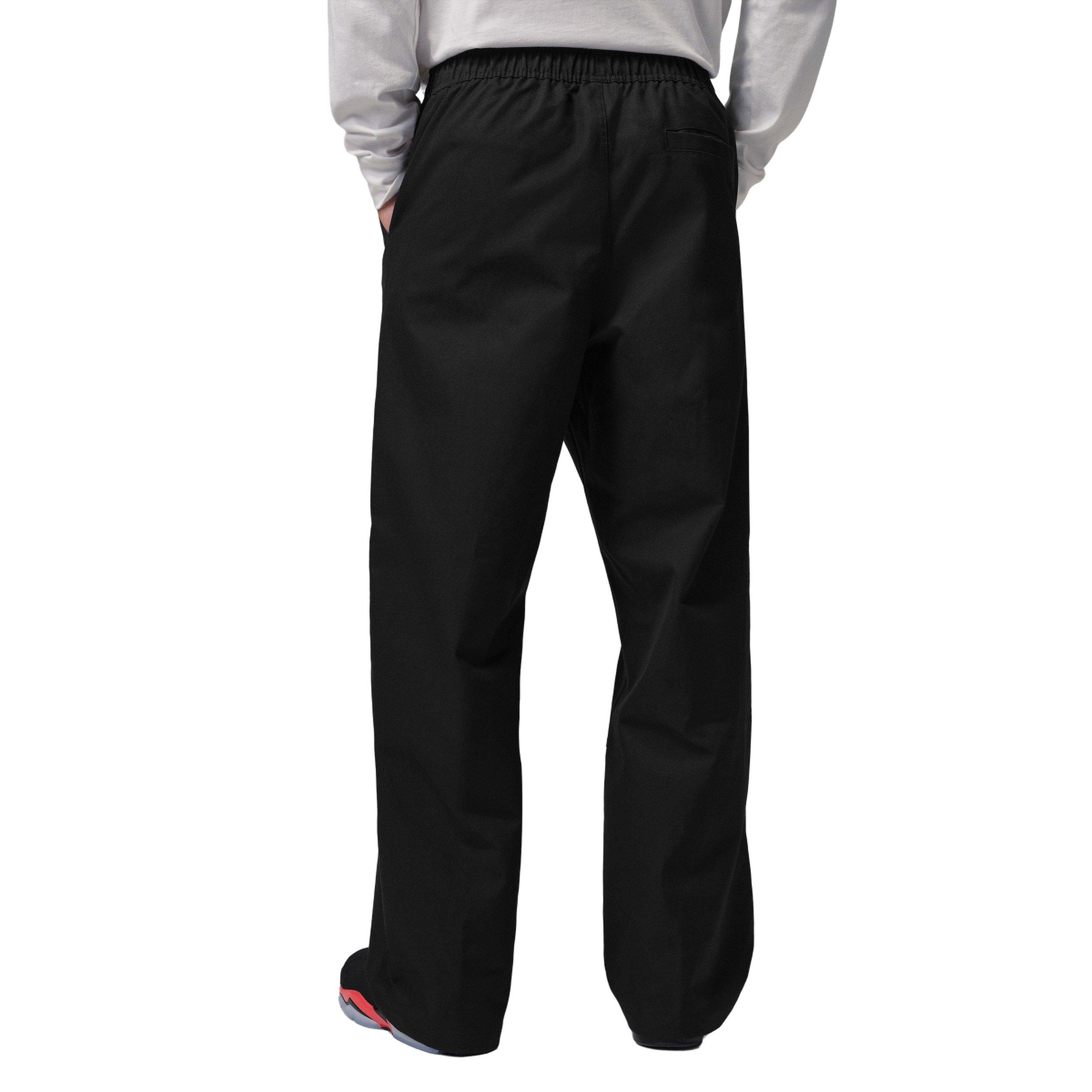 Jordan Men's Brooklyn Woven Canvas Pants - BLACK Thumbnail View 2