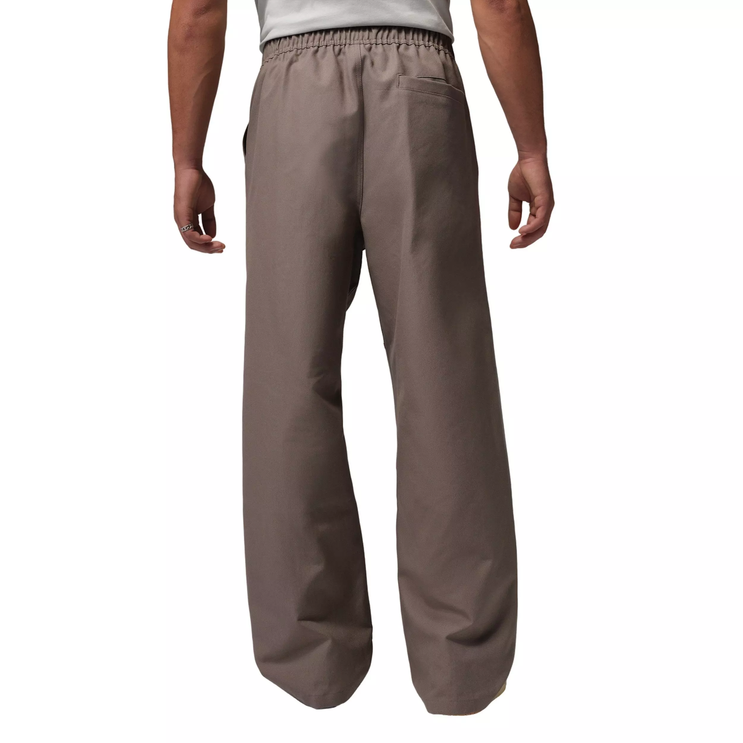 Jordan Men's Brooklyn Woven Canvas Pants - BROWN