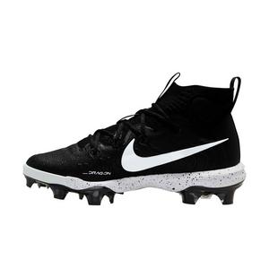 Nike Alpha Huarache NXT MCS "Black/White/Dk Smoke Grey" Men's Baseball Cleat