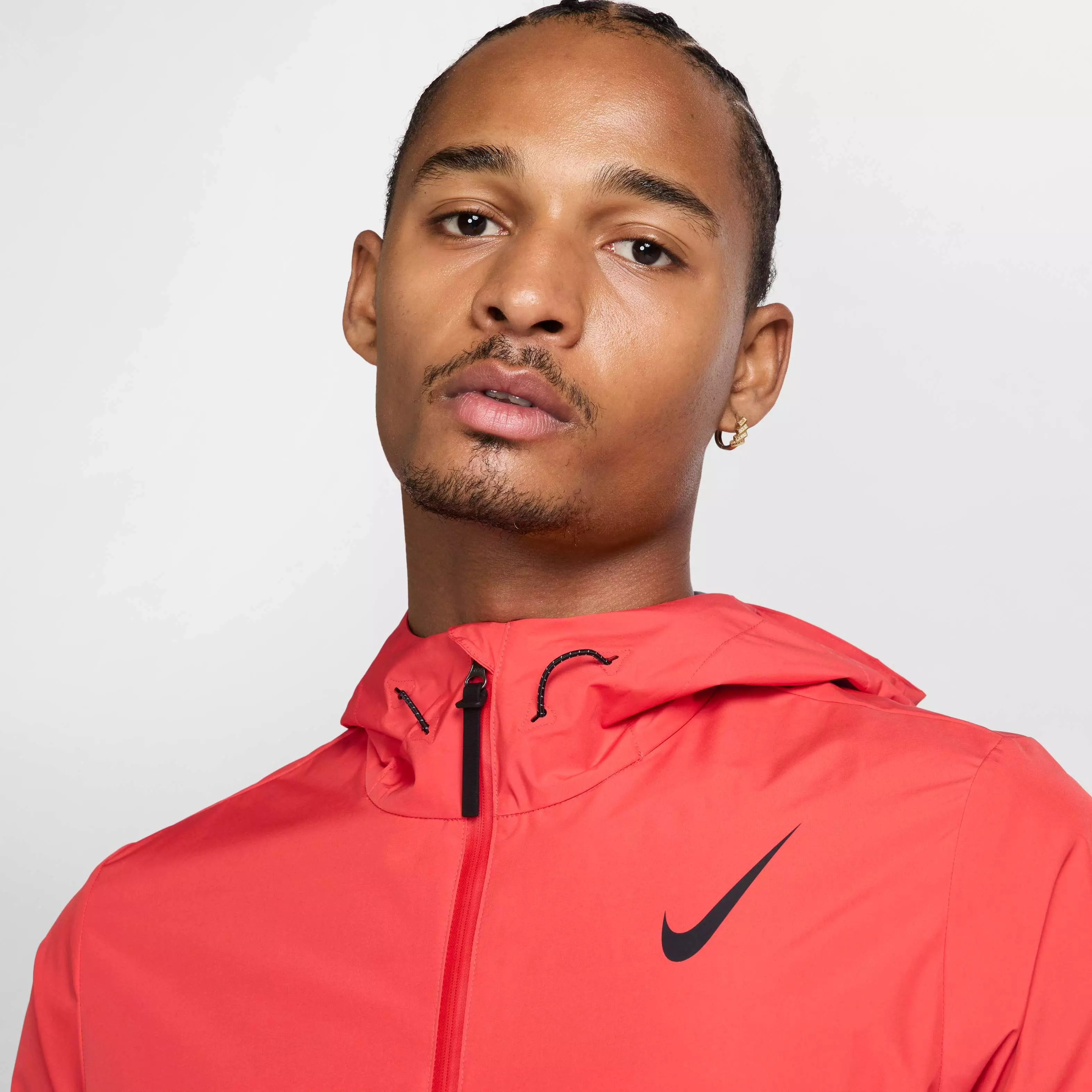 Nike Men's AeroSwift Storm-FIT Aerogami Running Jacket -Red