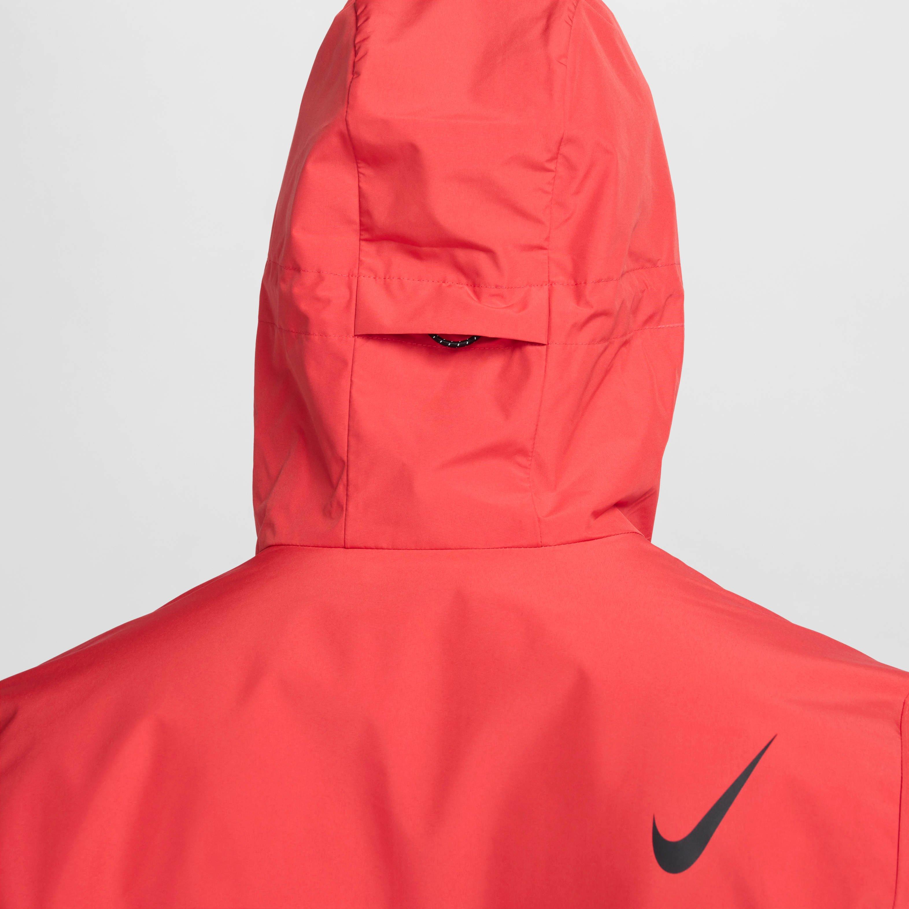 Nike Men's AeroSwift Storm-FIT Aerogami Running Jacket -Red - RED Thumbnail View 5