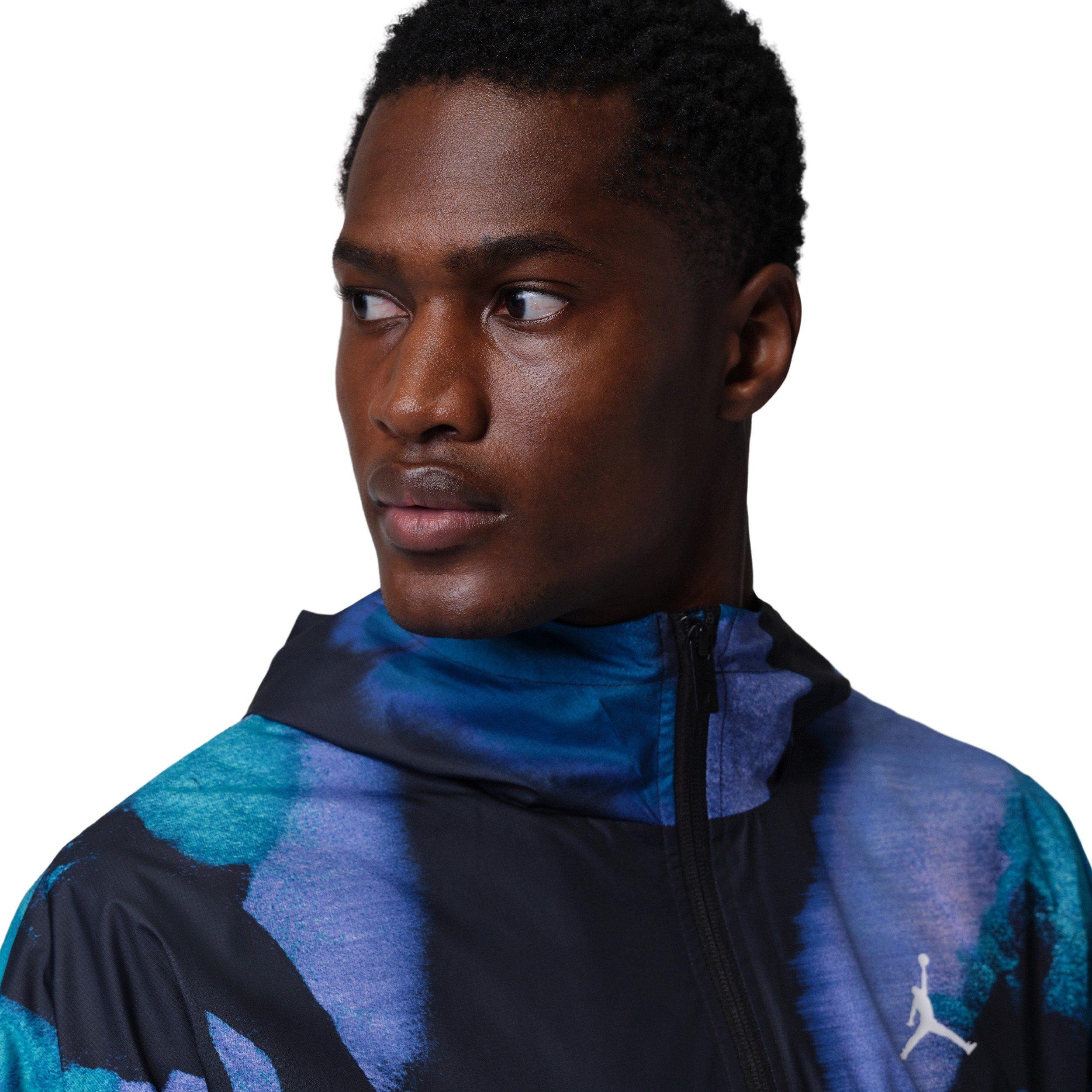 Jordan Men's Brooklyn Dream Dunk Draft Jacket - Black/Blue - BLACK/BLUE Thumbnail View 3