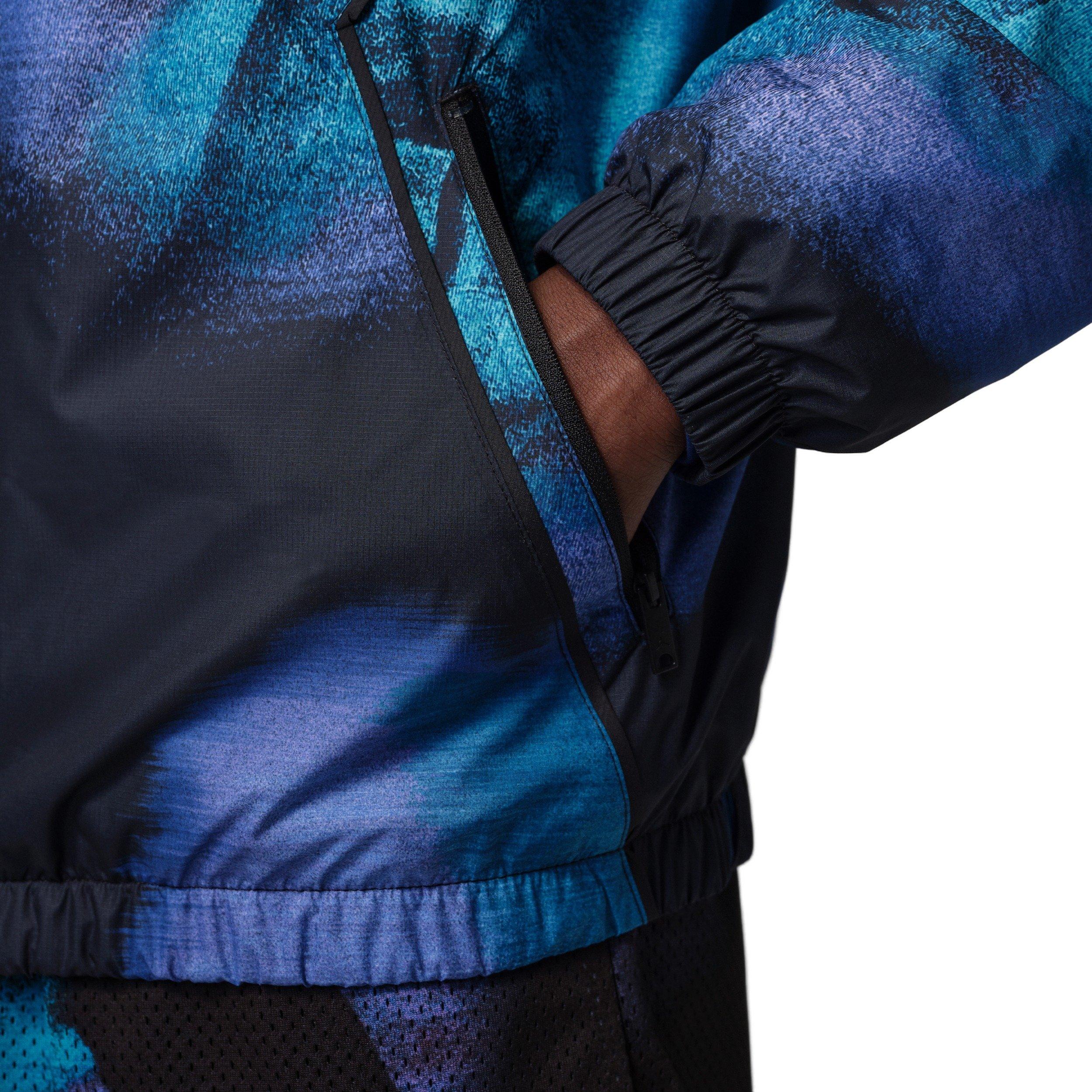 Jordan Men's Brooklyn Dream Dunk Draft Jacket - Black/Blue - BLACK/BLUE Thumbnail View 4