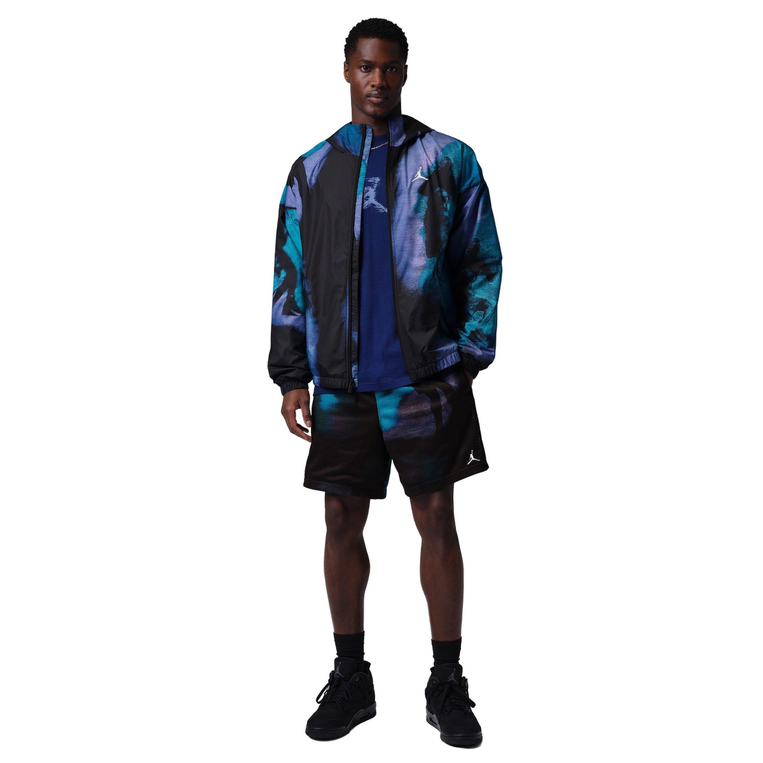Jordan Men's Brooklyn Dream Dunk Draft Jacket - Black/Blue - BLACK/BLUE Thumbnail View 6