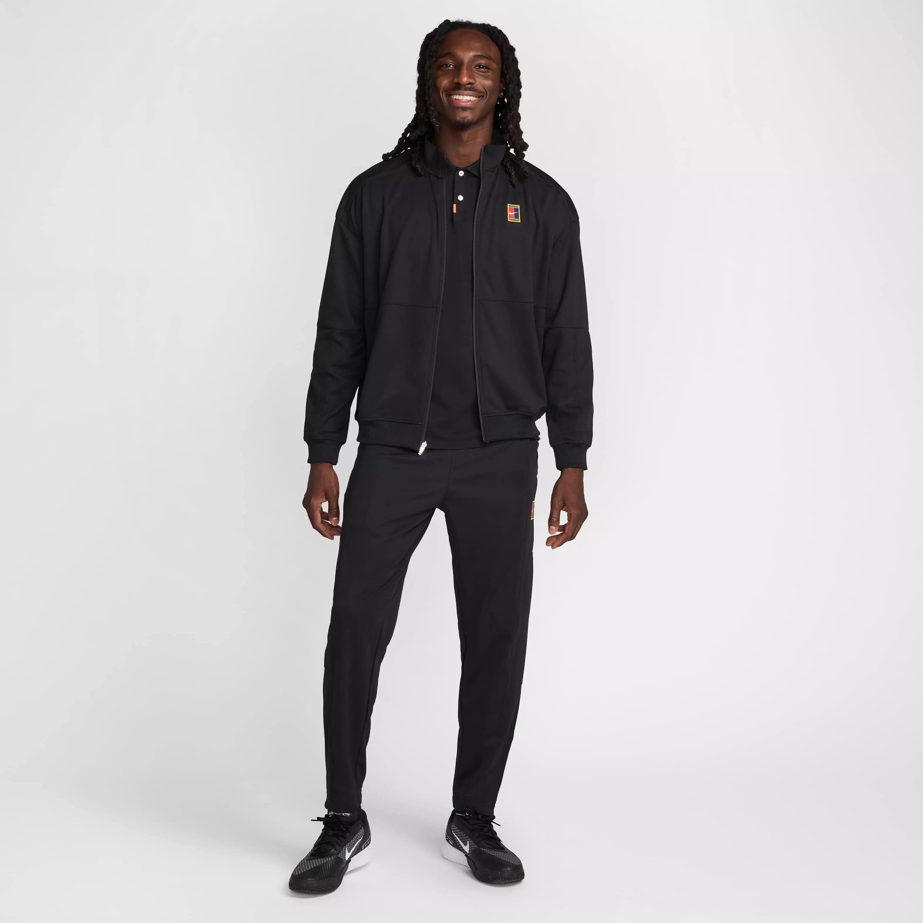 NikeCourt Men's Heritage Suit Tennis Jacket - BLACK