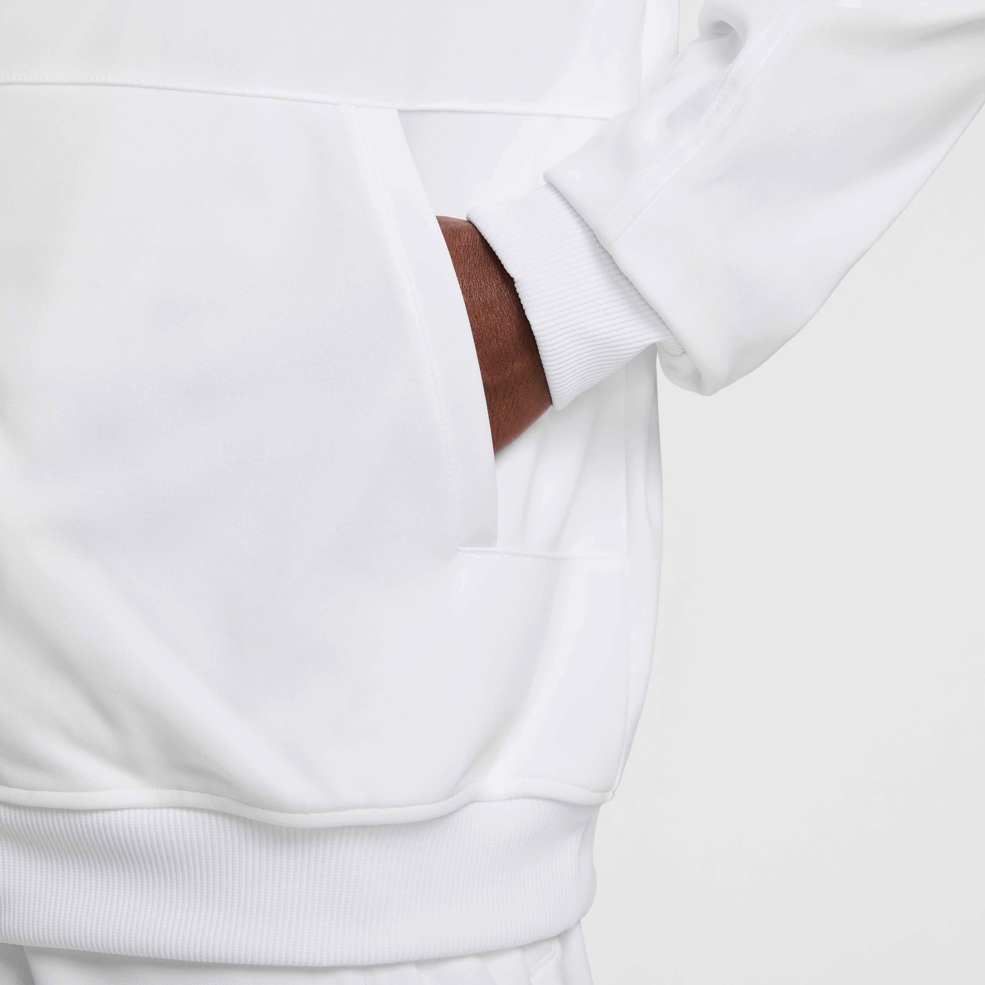 NikeCourt Men's Heritage Suit Tennis Jacket - WHITE Thumbnail View 5