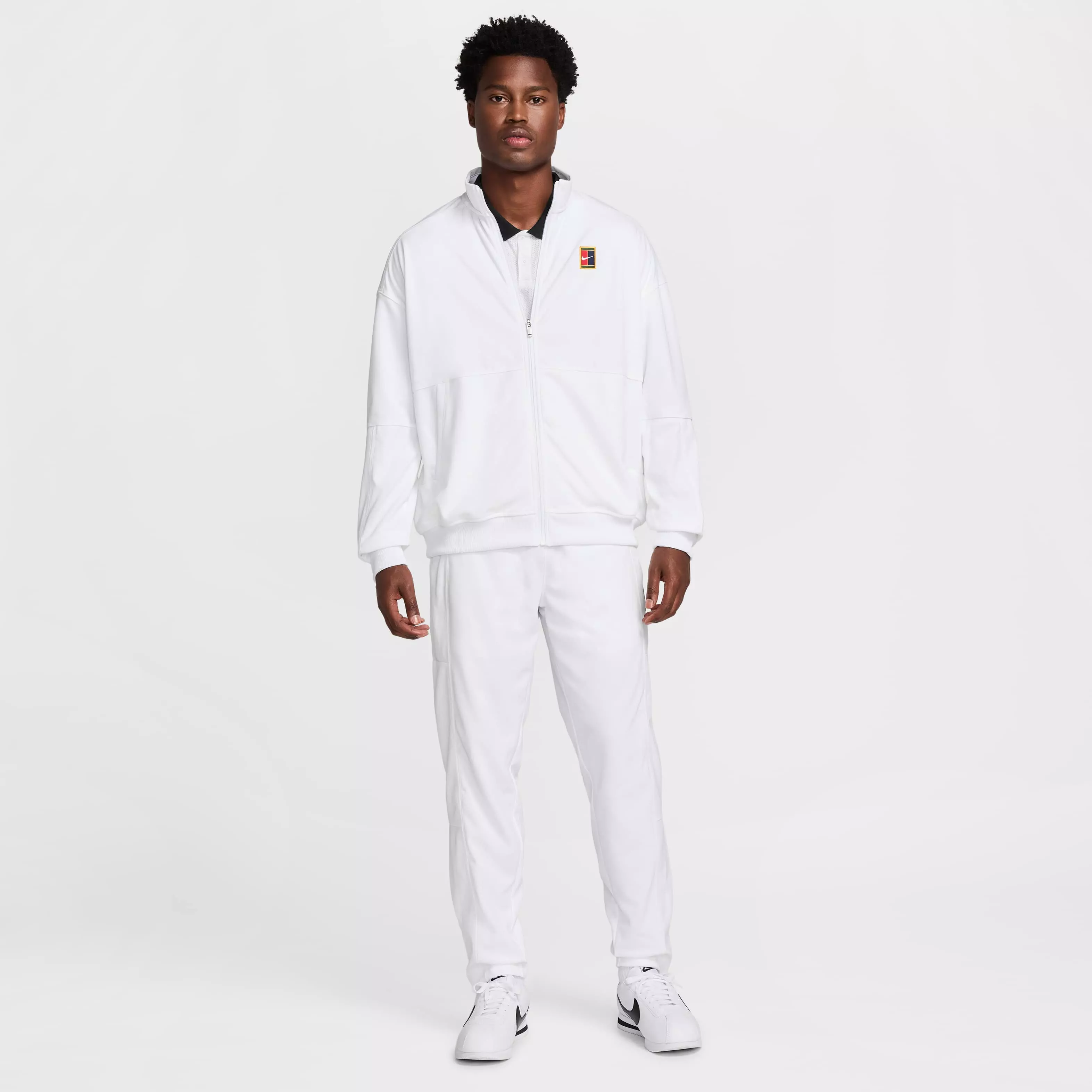 NikeCourt Men's Heritage Suit Tennis Jacket - WHITE