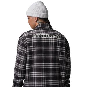 Jordan Men's Brooklyn Graphic Flannel - Black/White