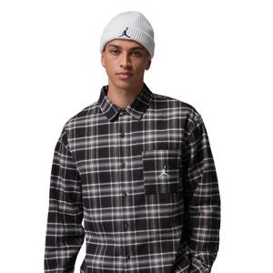 Jordan Men's Brooklyn Graphic Flannel - Black/White