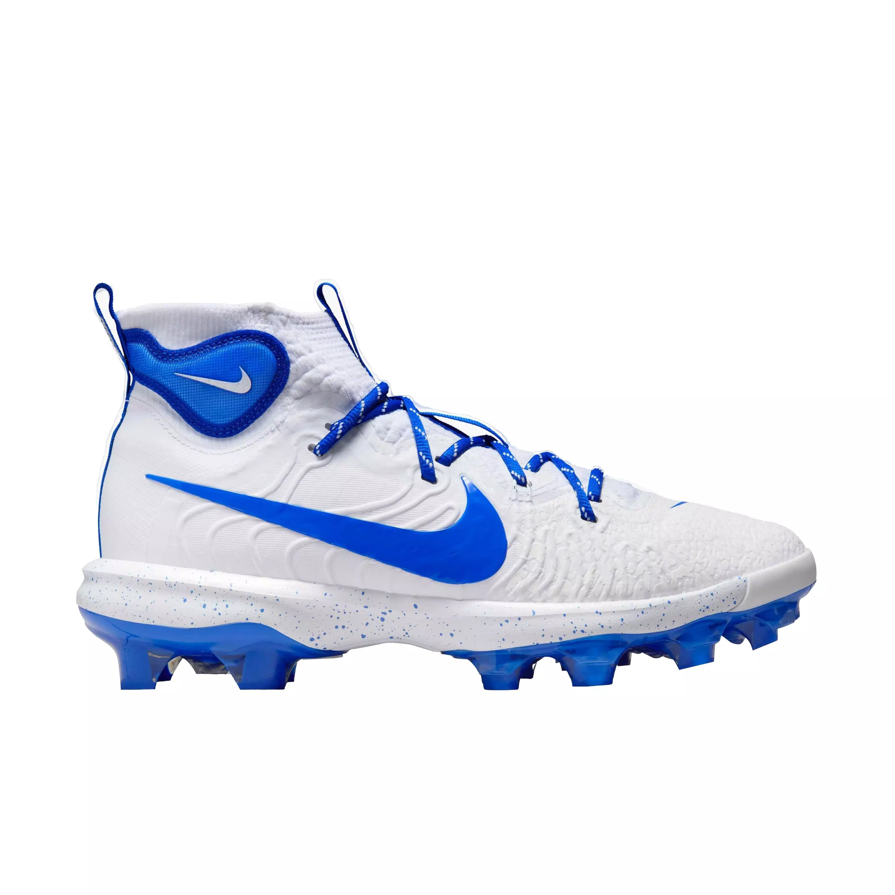 Nike Alpha Huarache NXT MCS "White/Royal" Men's Baseball Cleat - WHITE/ROYAL