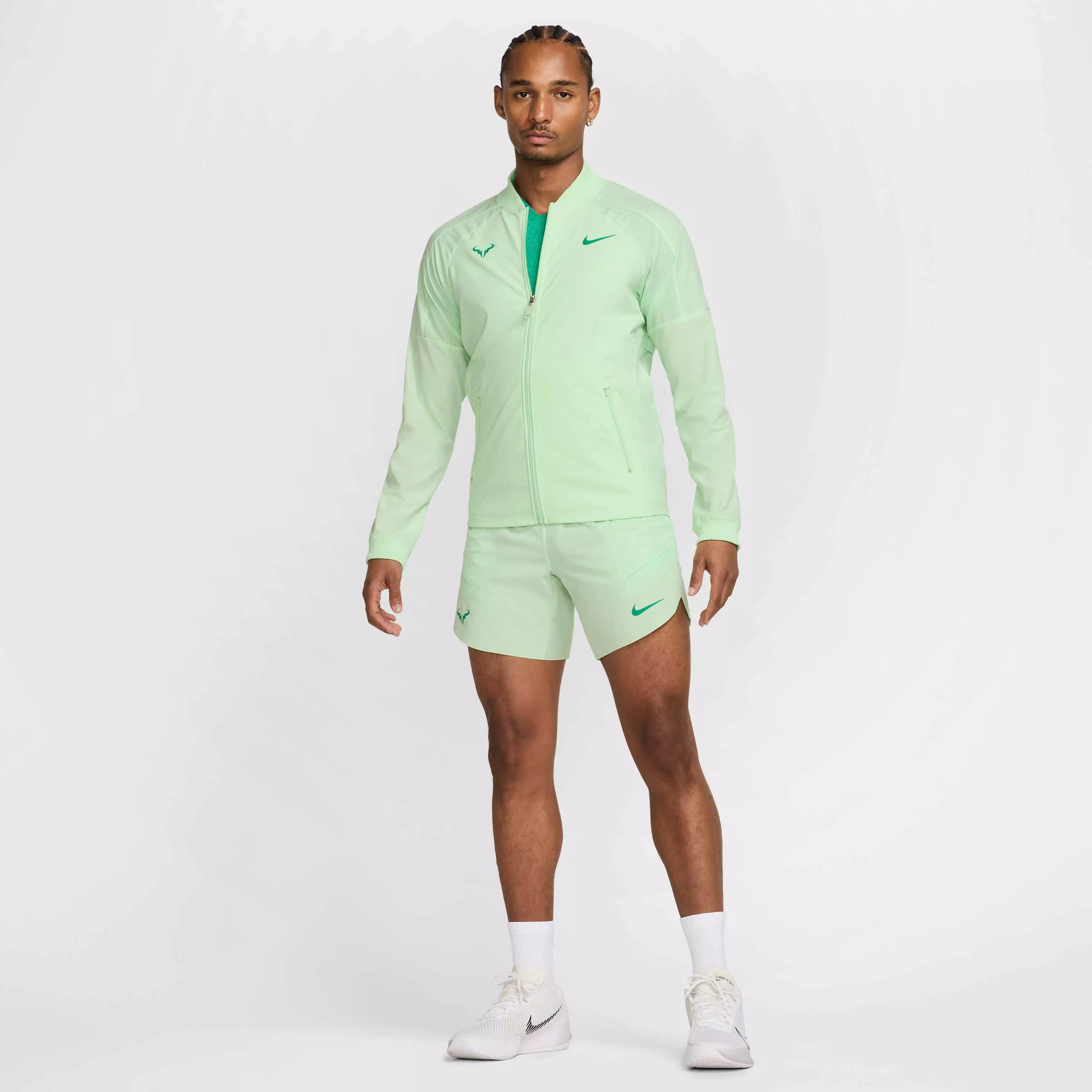 Nike Men's Dri-FIT Rafa Tennis Jacket - GREEN