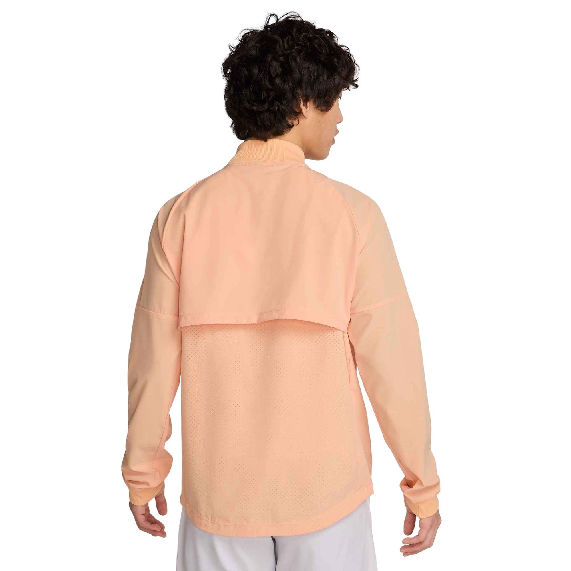 Nike Men's Dri-FIT Rafa Tennis Jacket - ORANGE Thumbnail View 2