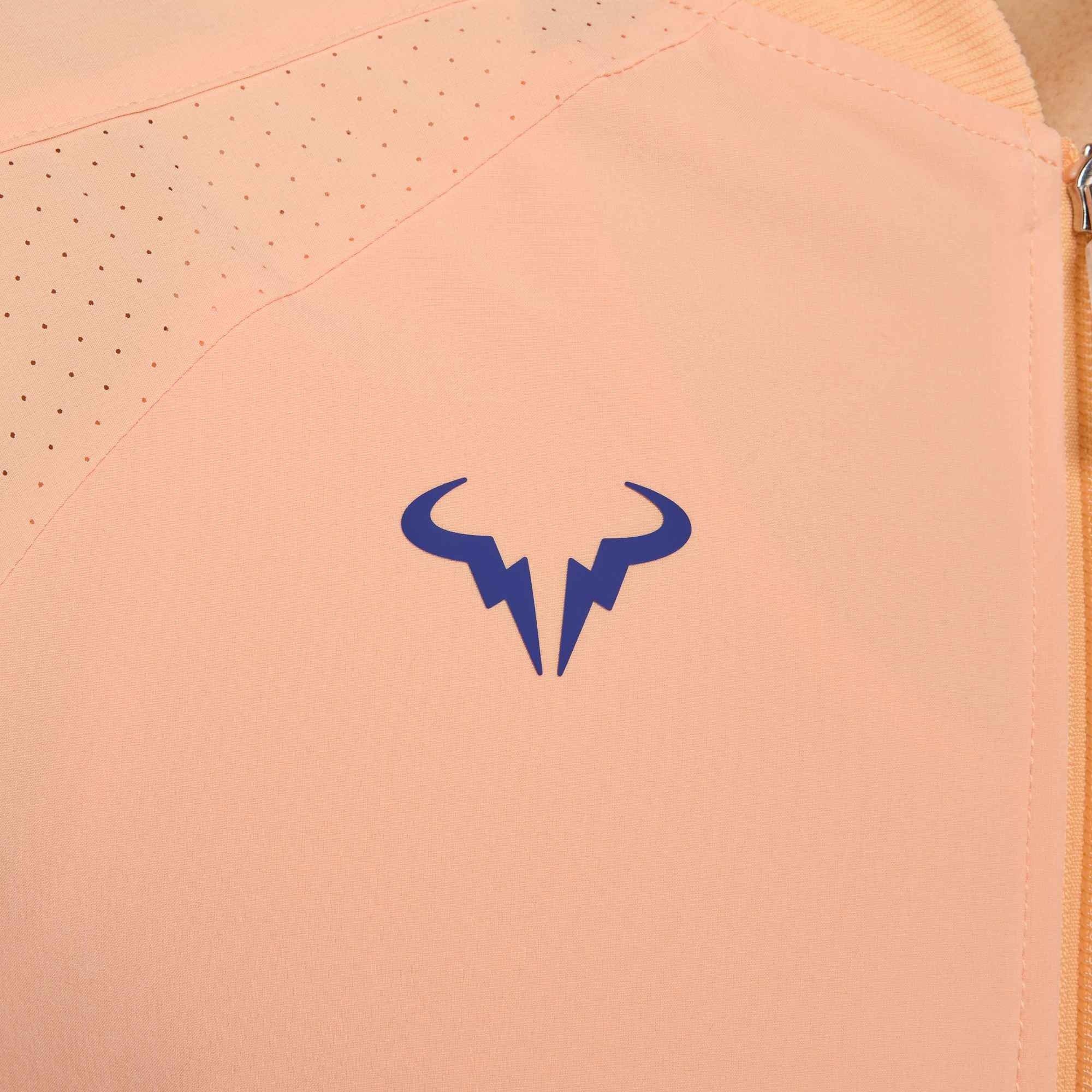 Nike Men's Dri-FIT Rafa Tennis Jacket - ORANGE Thumbnail View 5