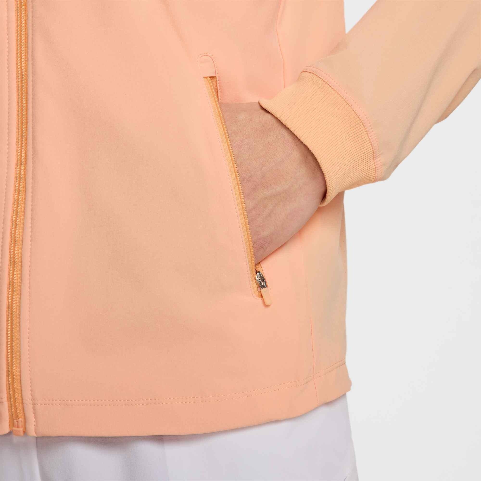Nike Men's Dri-FIT Rafa Tennis Jacket - ORANGE Thumbnail View 6