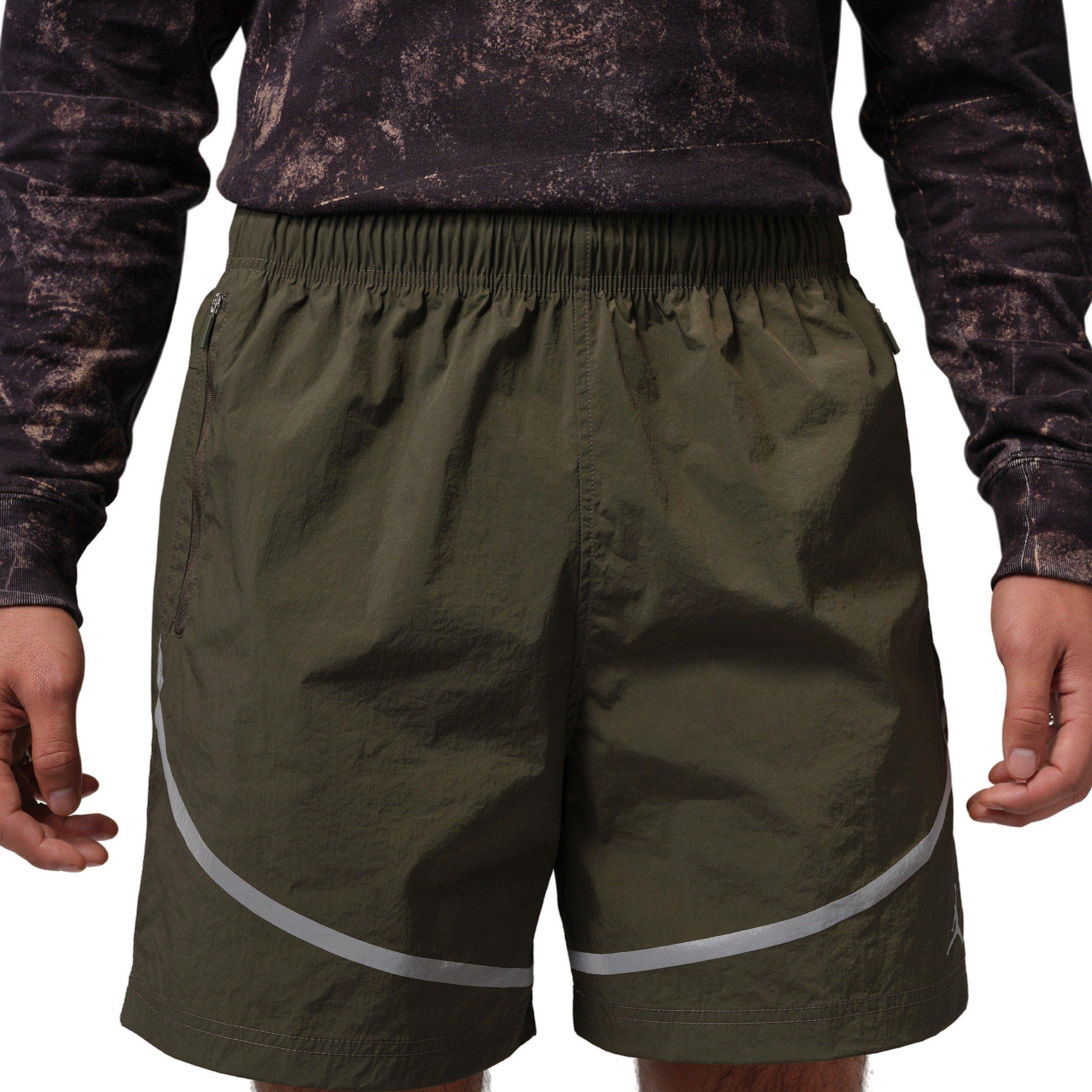 Jordan Brooklyn Hike Mike Shorts - Green | Hibbett