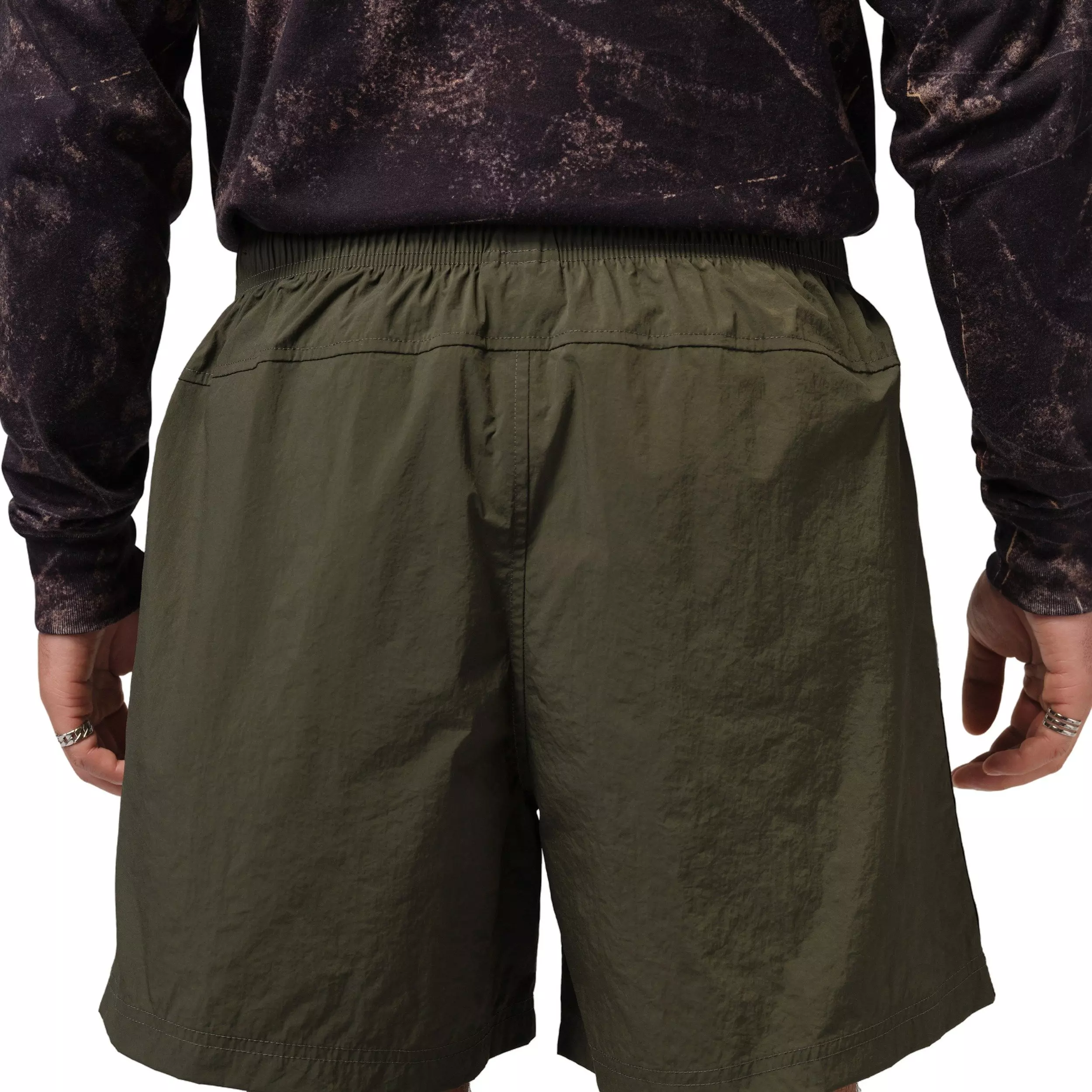 Jordan Men's Brooklyn Hike Mike Shorts - Green - GREEN