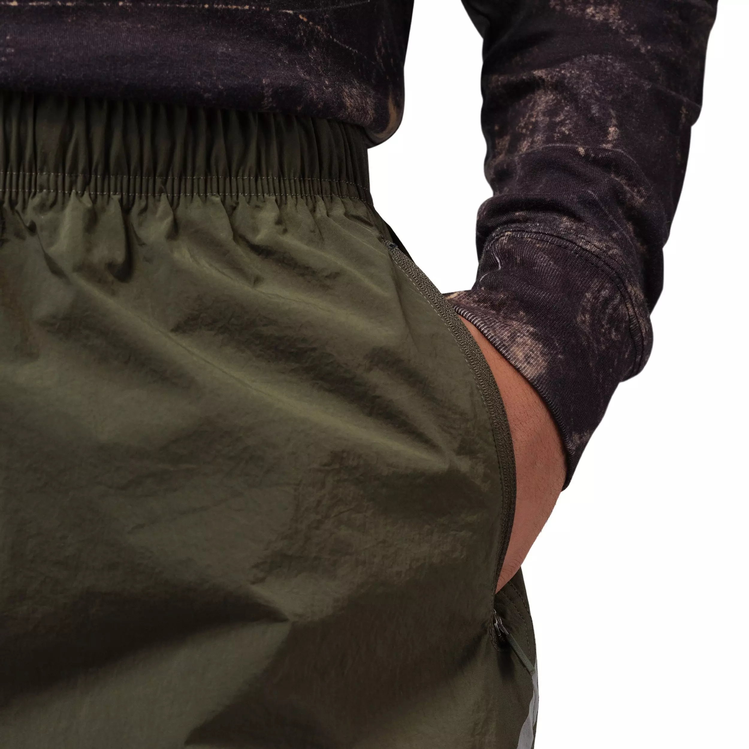 Jordan Men's Brooklyn Hike Mike Shorts - Green - GREEN