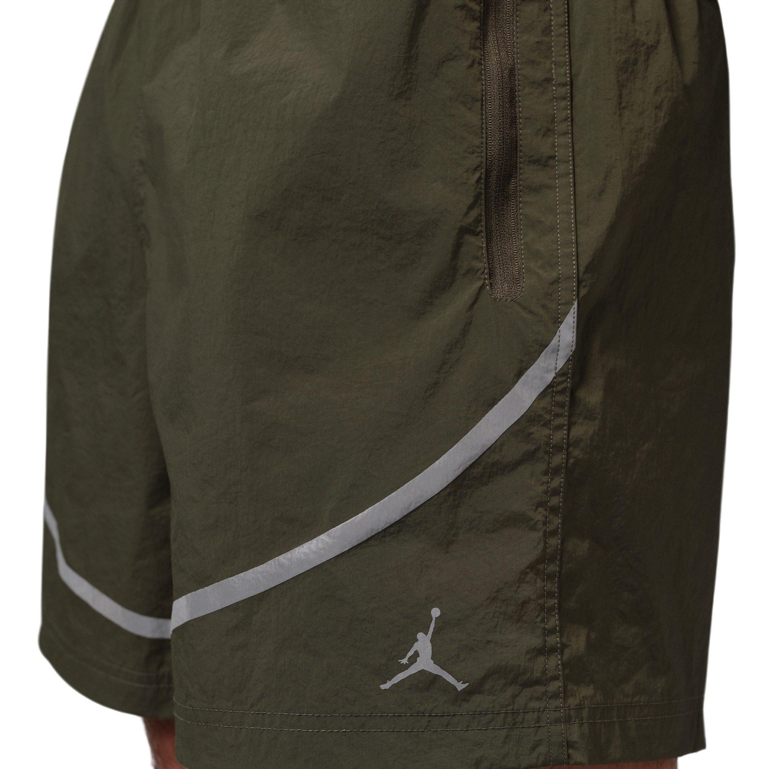 Jordan Men's Brooklyn Hike Mike Shorts - Green - GREEN Thumbnail View 5