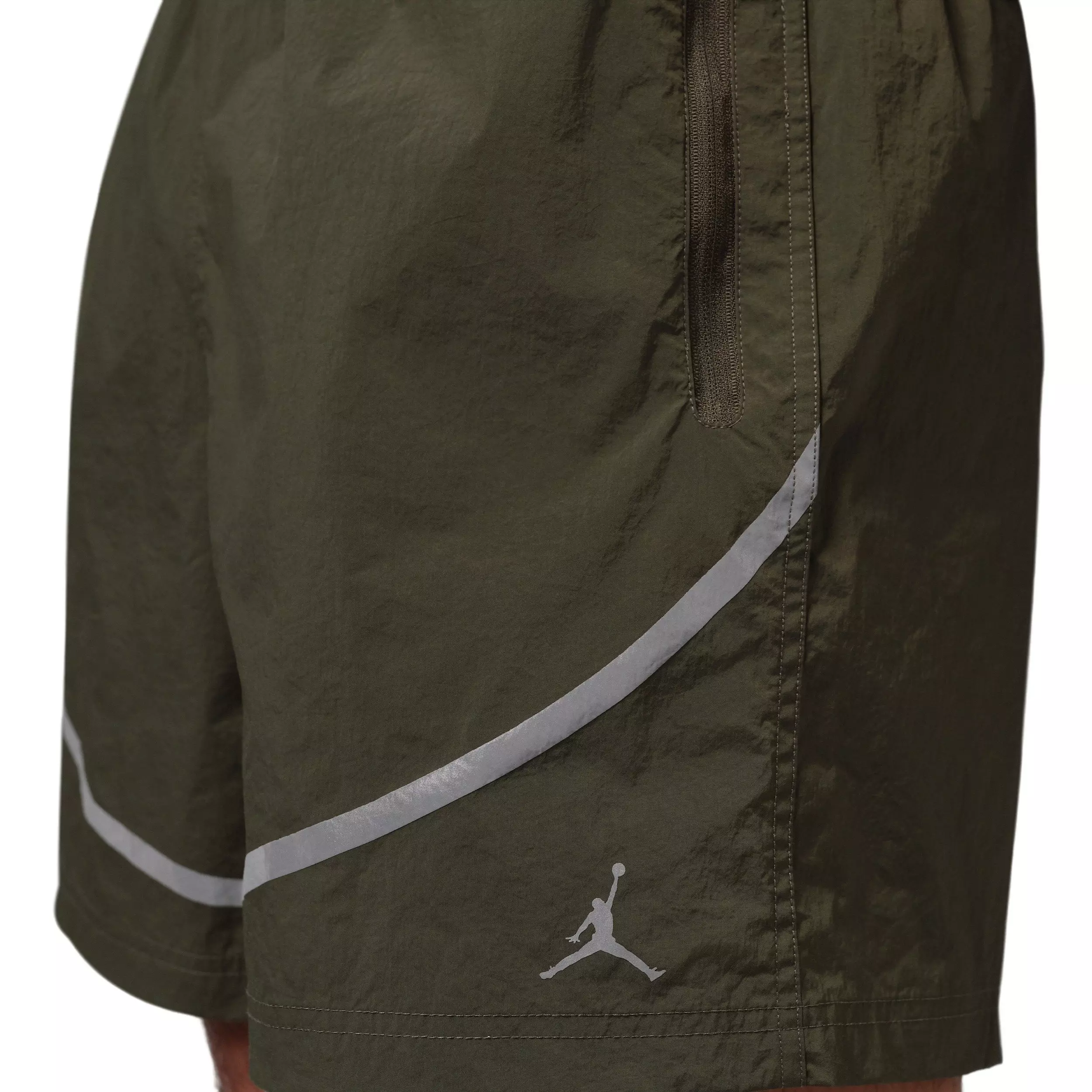 Jordan Men's Brooklyn Hike Mike Shorts - Green - GREEN