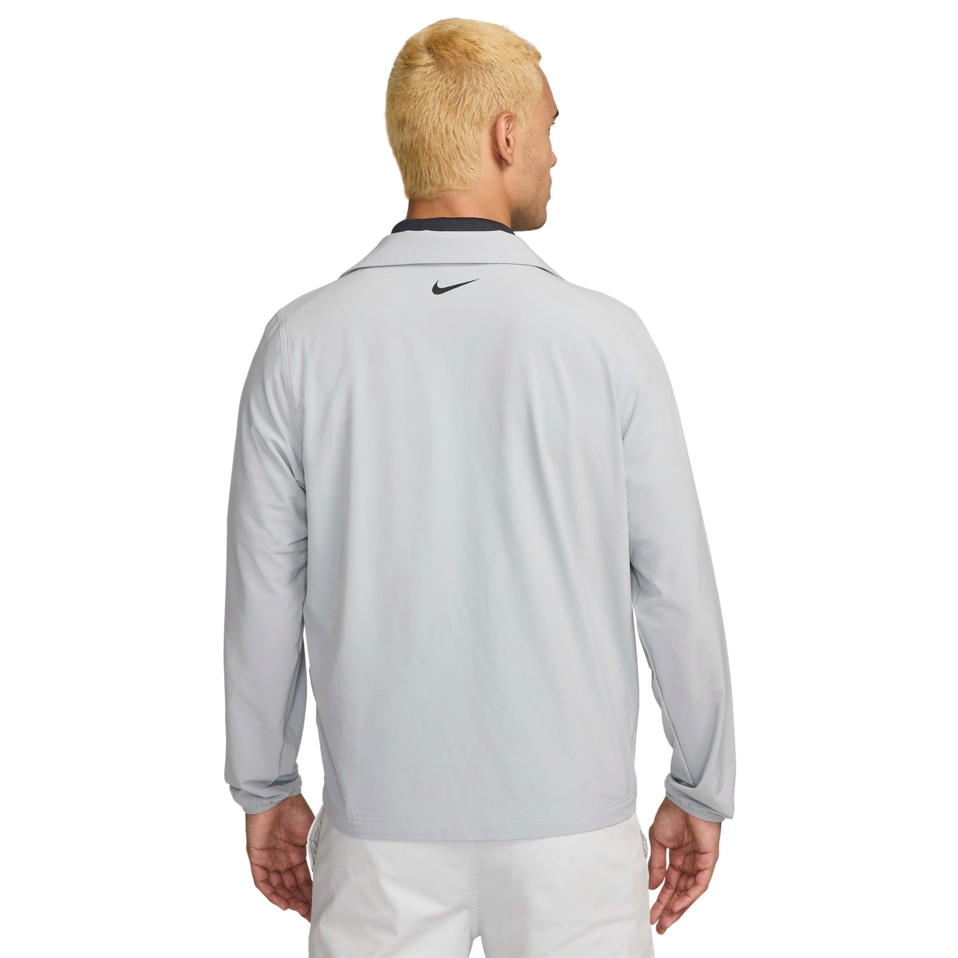 Nike Men's Tour Repel Full-Zip Golf Jacket -Grey - GREY Thumbnail View 2