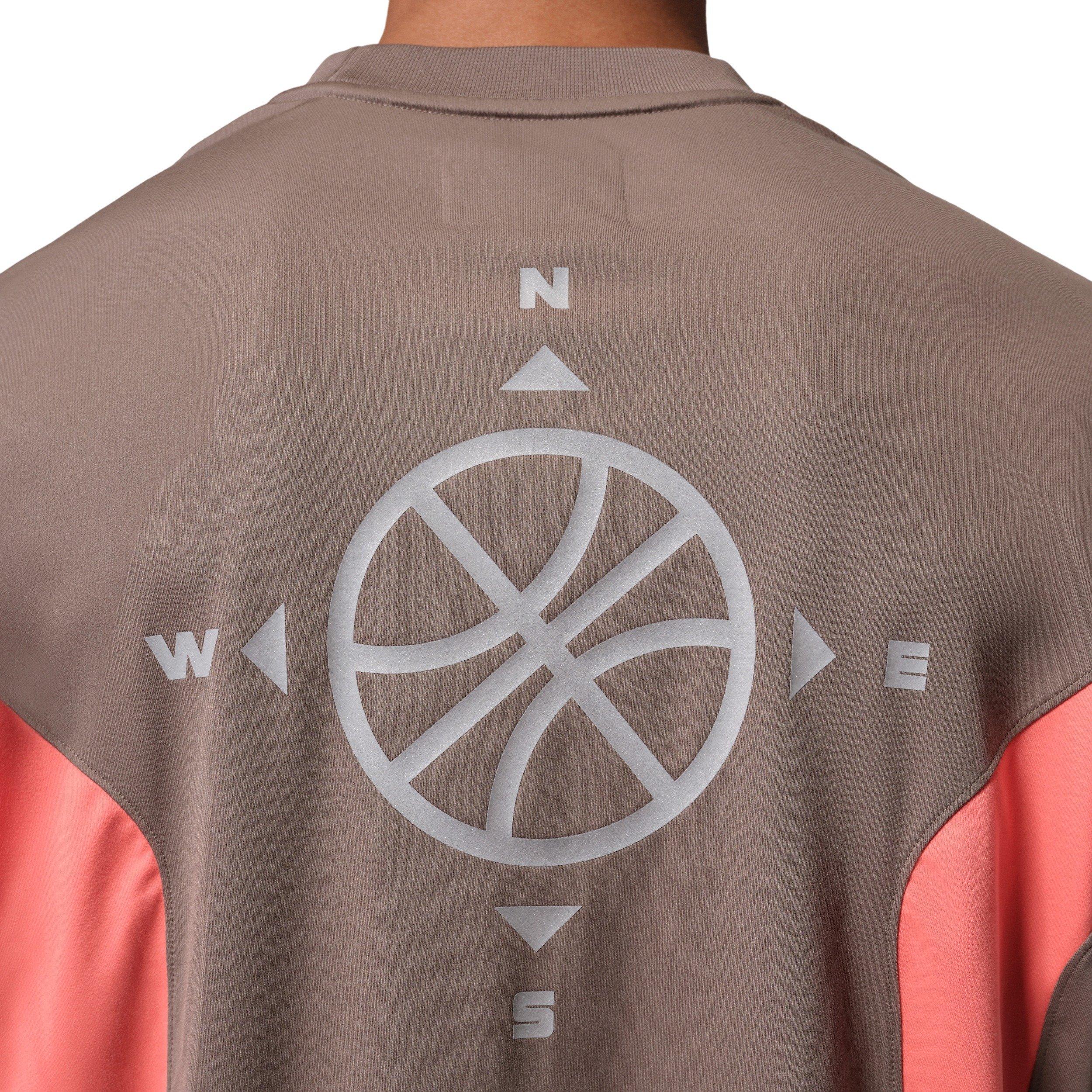 Jordan Men's Brooklyn Hike Mike Graphic Jersey - LIGHT BROWN Thumbnail View 4