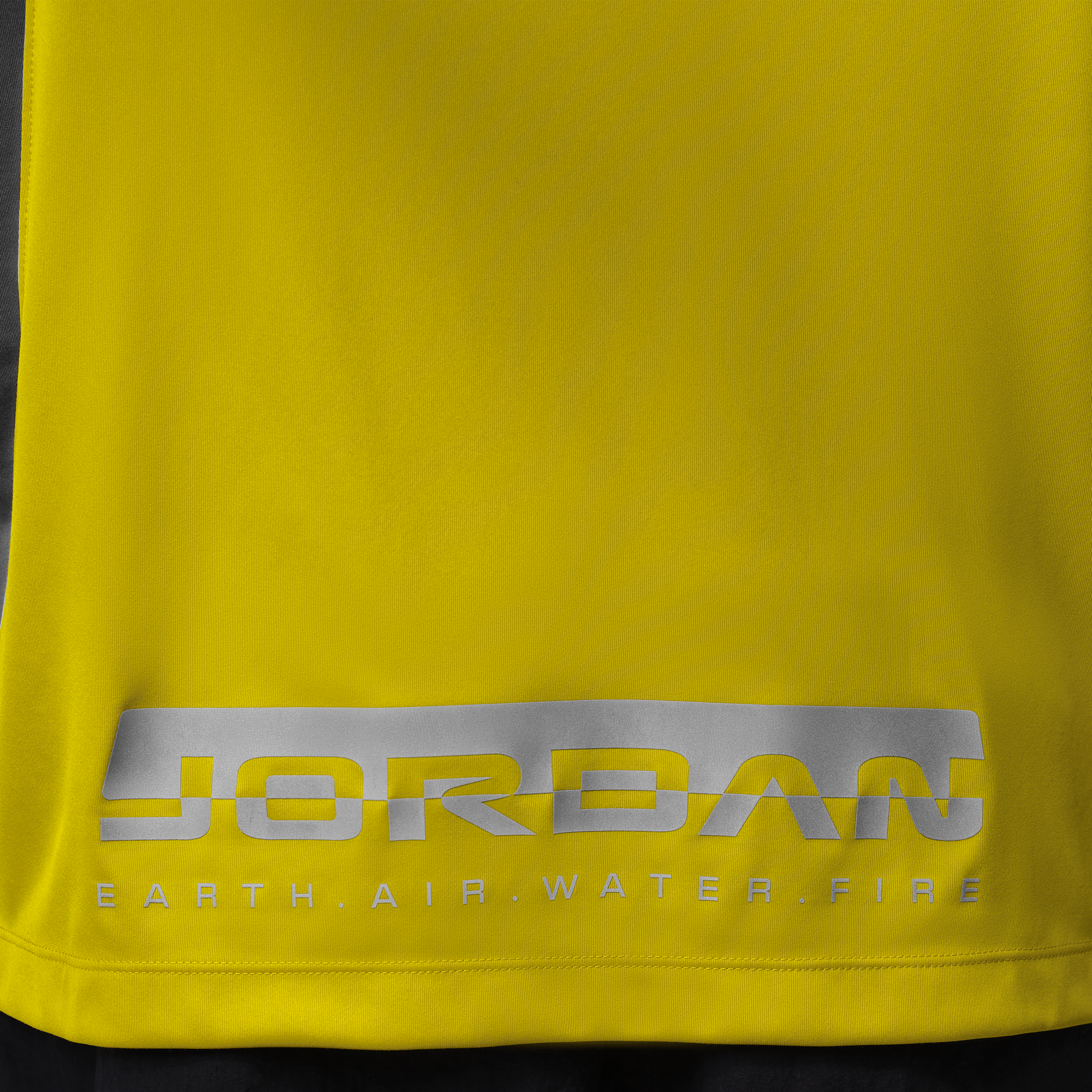 Jordan Men's Brooklyn Hike Mike Graphic Jersey - YELLOW Thumbnail View 7