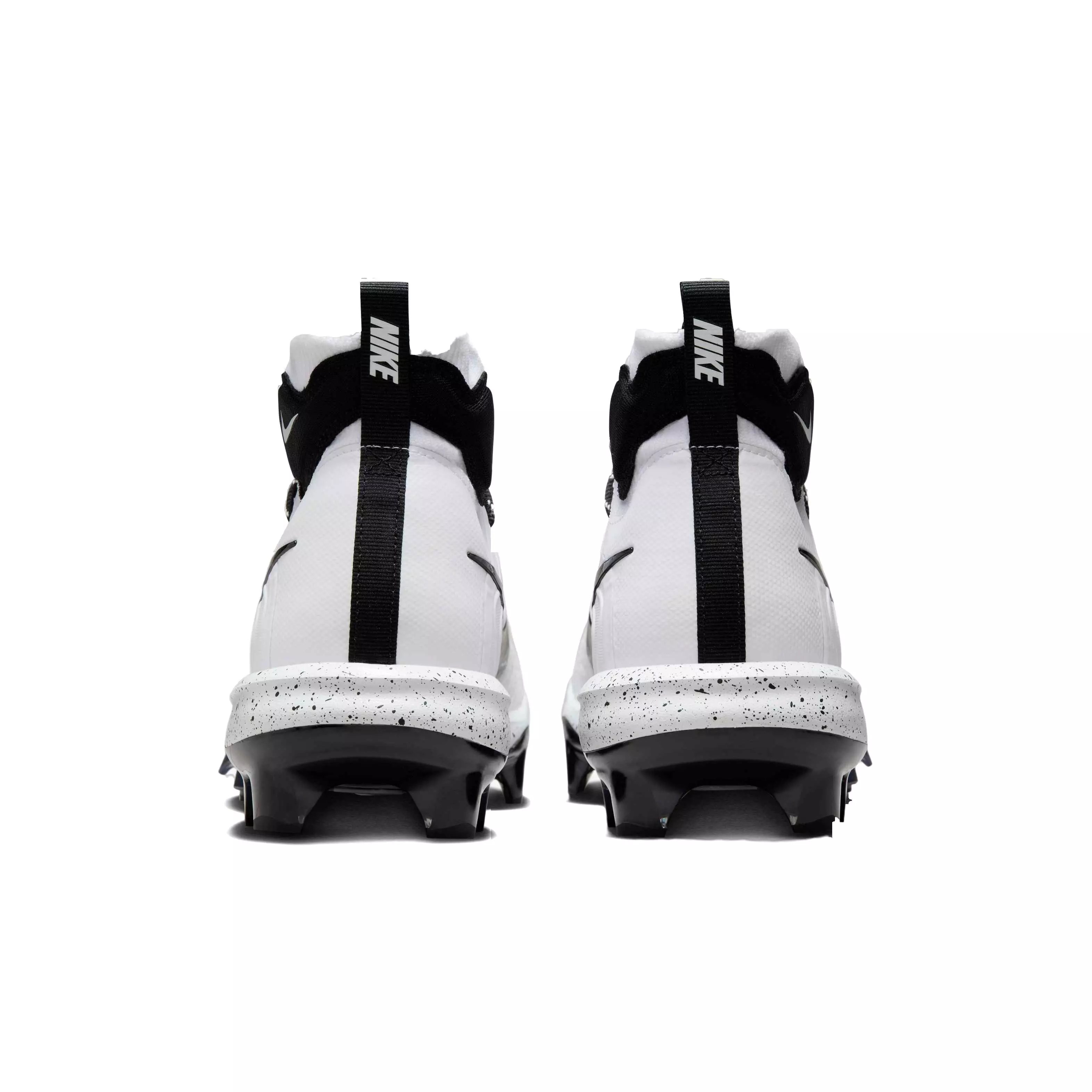 Nike Alpha Huarache NXT MCS "White/Black" Men's Baseball Cleat - WHITE/BLACK