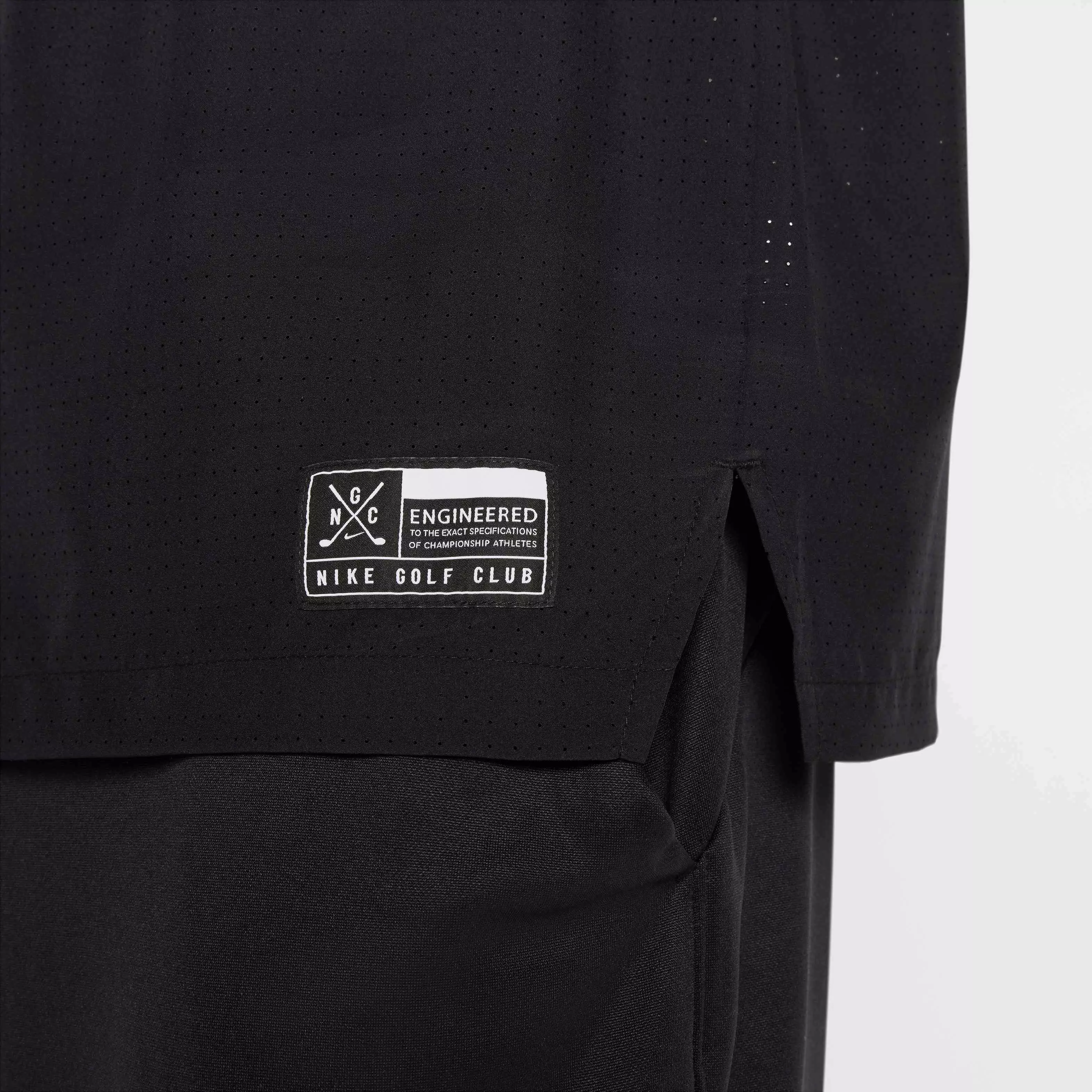 Nike Men's Golf Club Dri-FIT 1/2-Zip Jacket - BLACK