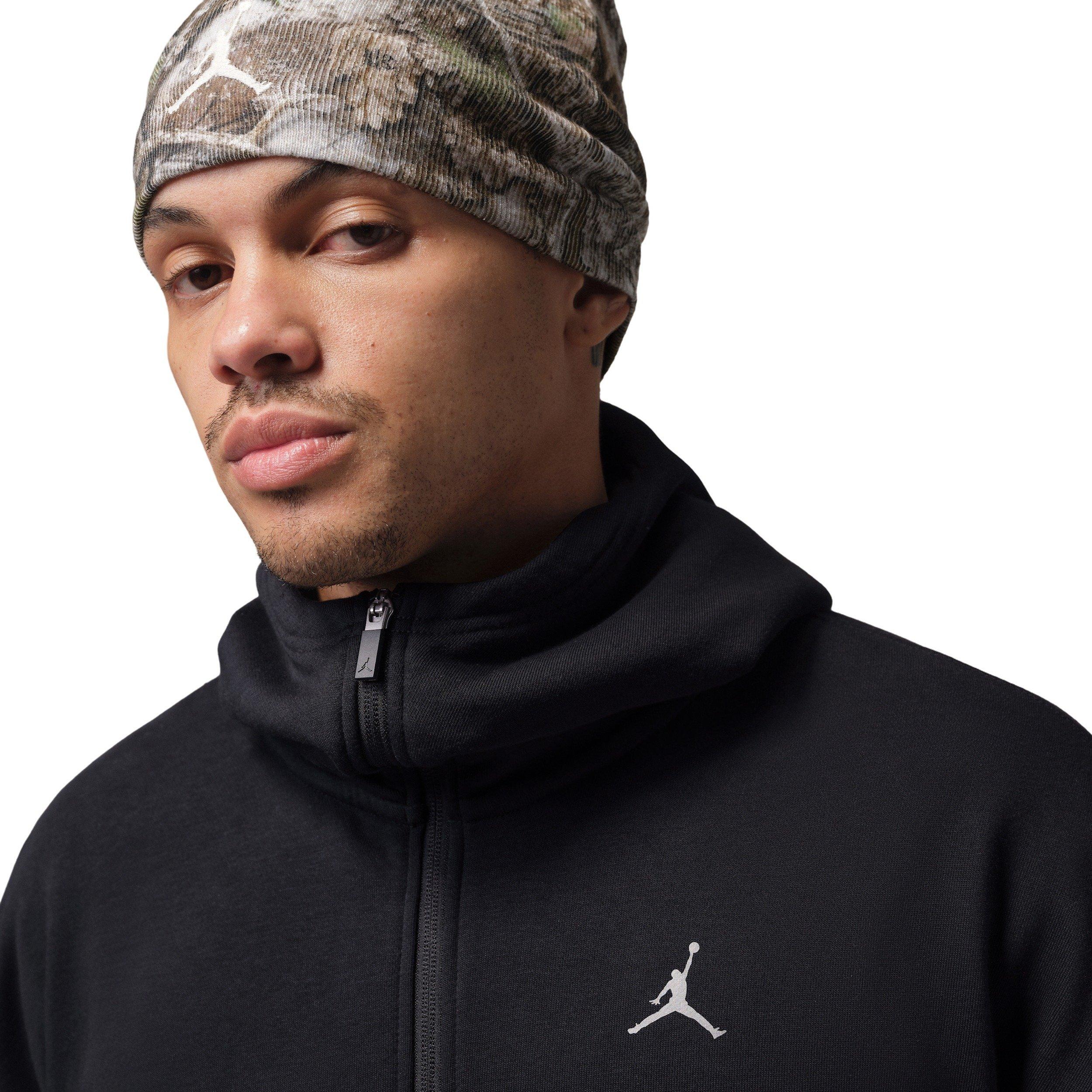 Jordan Men's Brooklyn Hike Mike Full-Zip Hooded Jacket - BLACK Thumbnail View 3