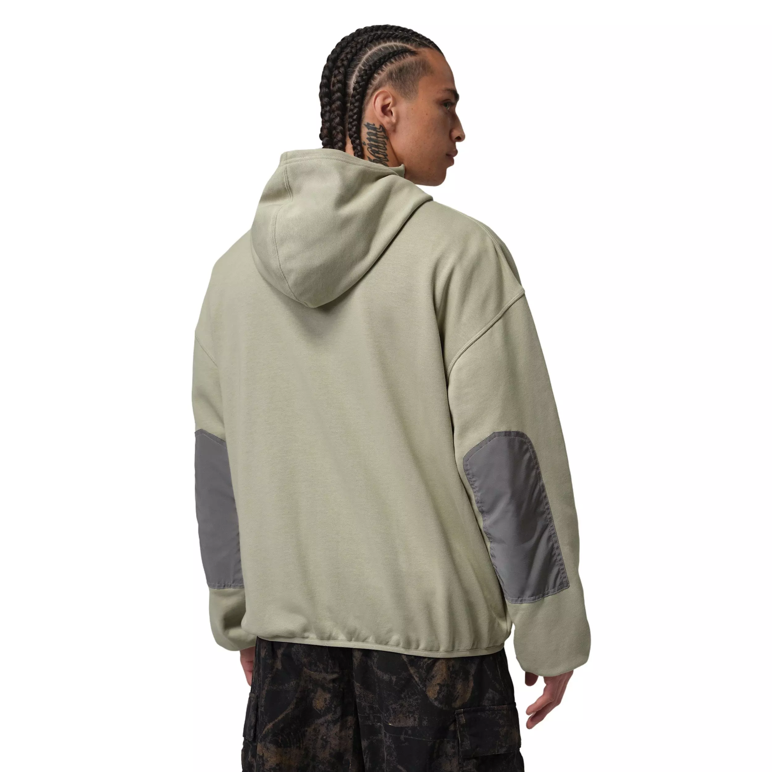 Jordan Men's Brooklyn Hike Mike Full-Zip Hooded Jacket - GREEN