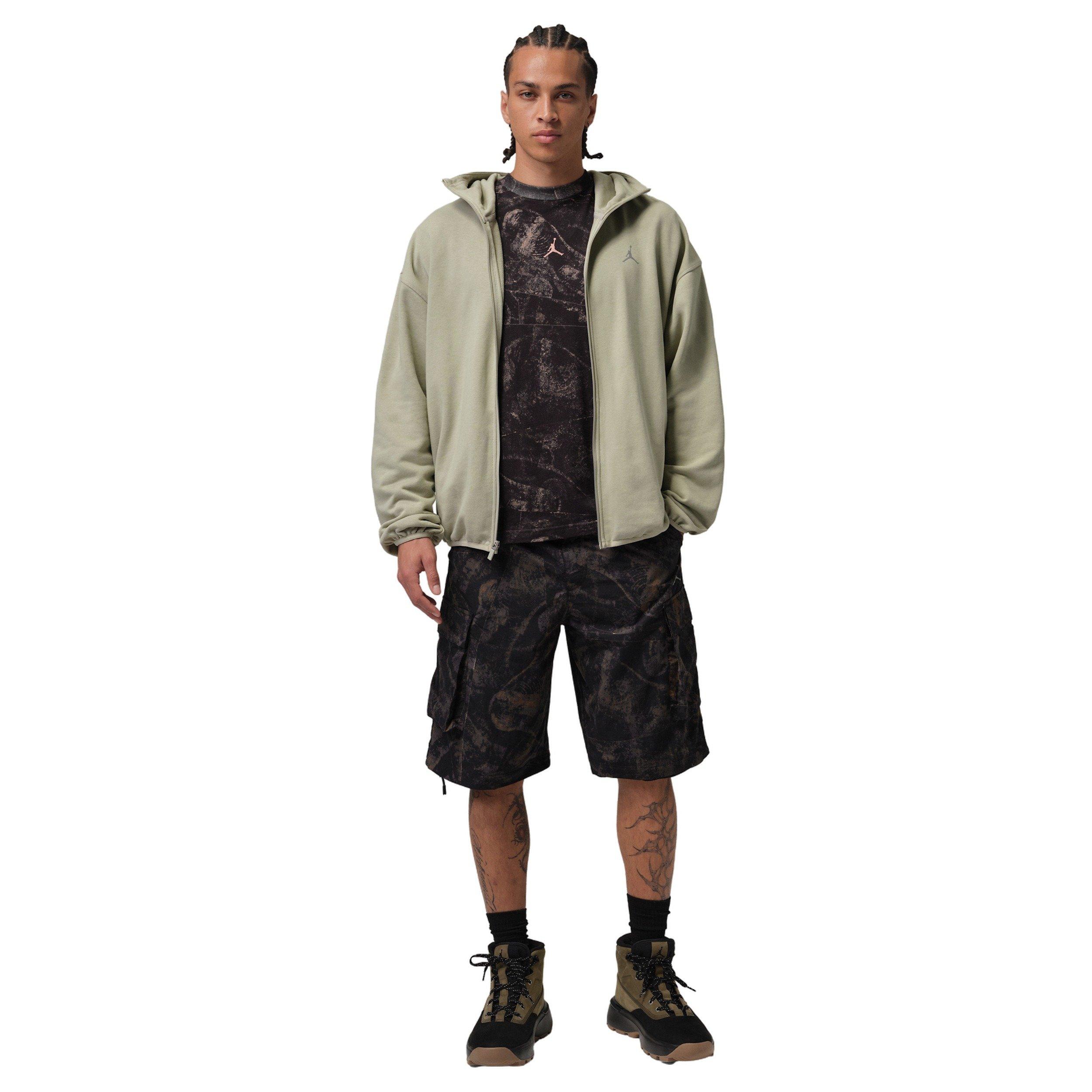 Jordan Men's Brooklyn Hike Mike Full-Zip Hooded Jacket - GREEN Thumbnail View 7