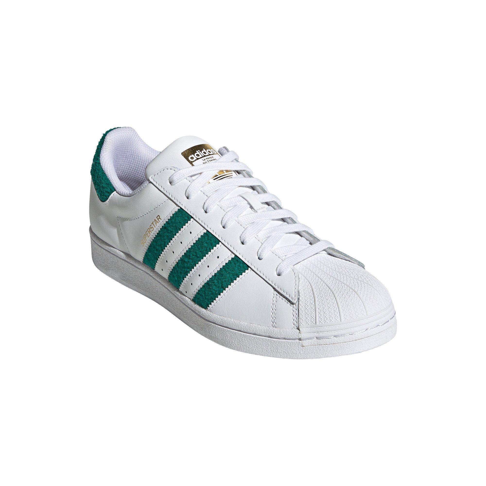 Adidas Originals Superstar White Green Men S Shoe Hibbett City Gear