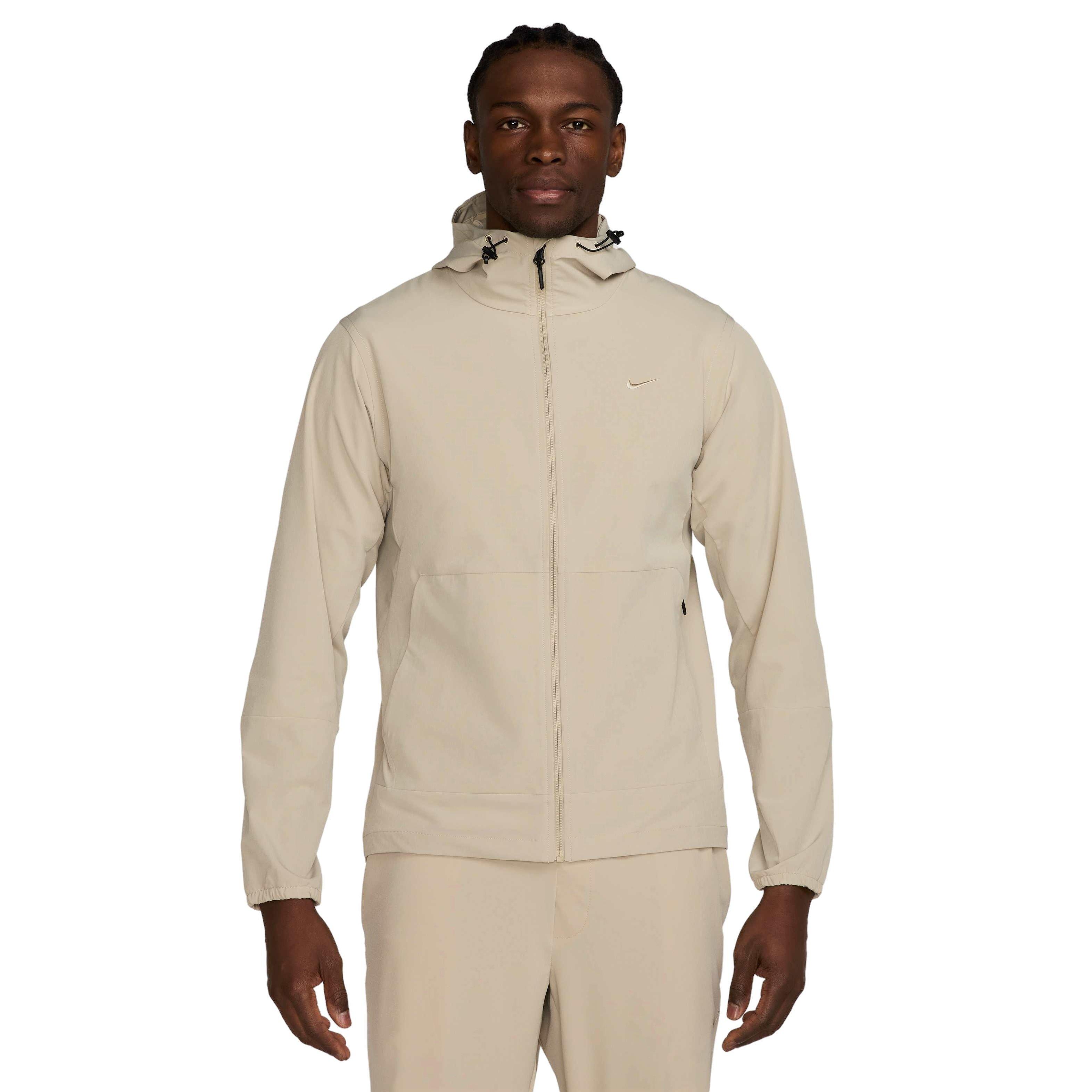 Nike Men's Unlimited Repel Hooded Versatile Jacket - KHAKI Thumbnail View 1