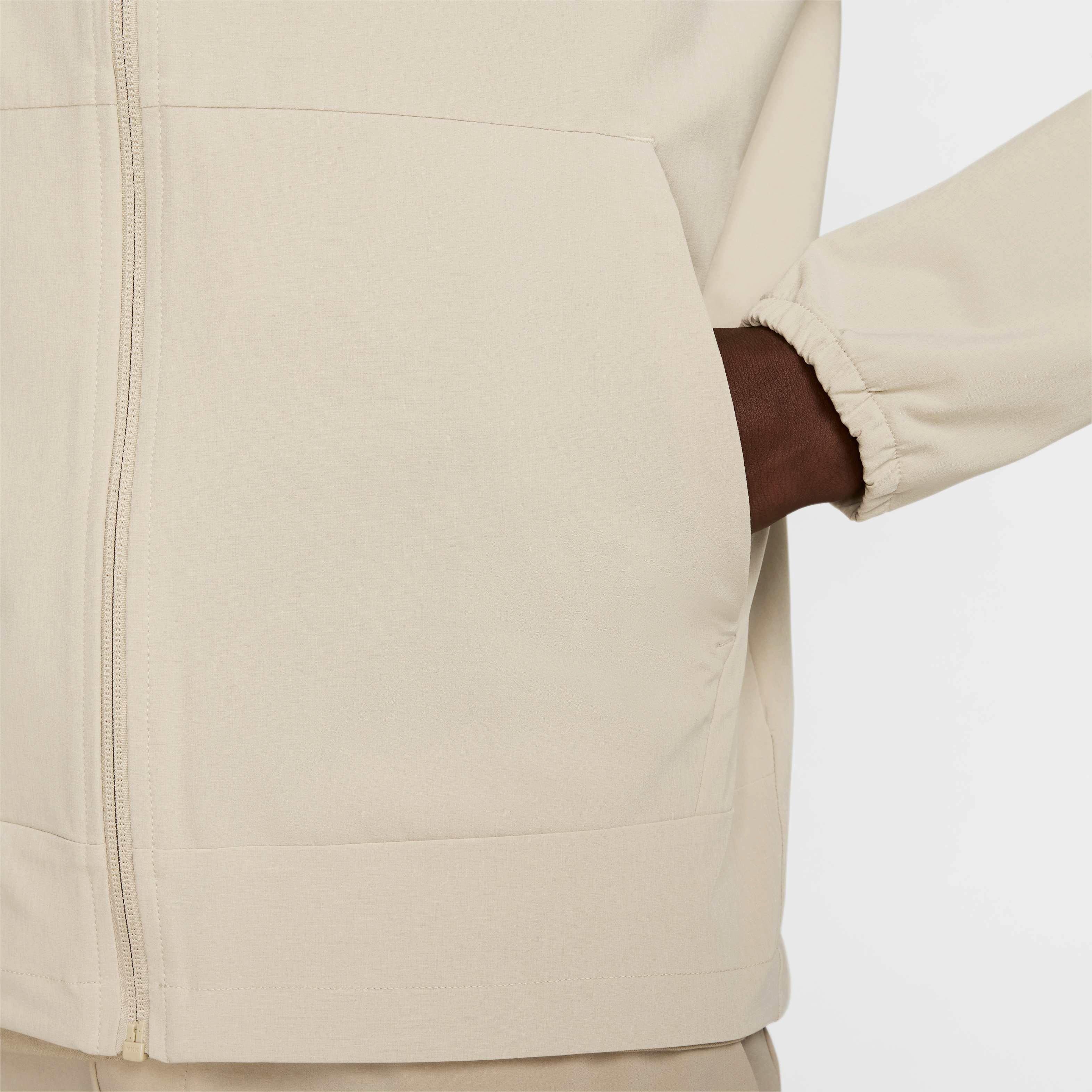 Nike Men's Unlimited Repel Hooded Versatile Jacket - KHAKI Thumbnail View 5