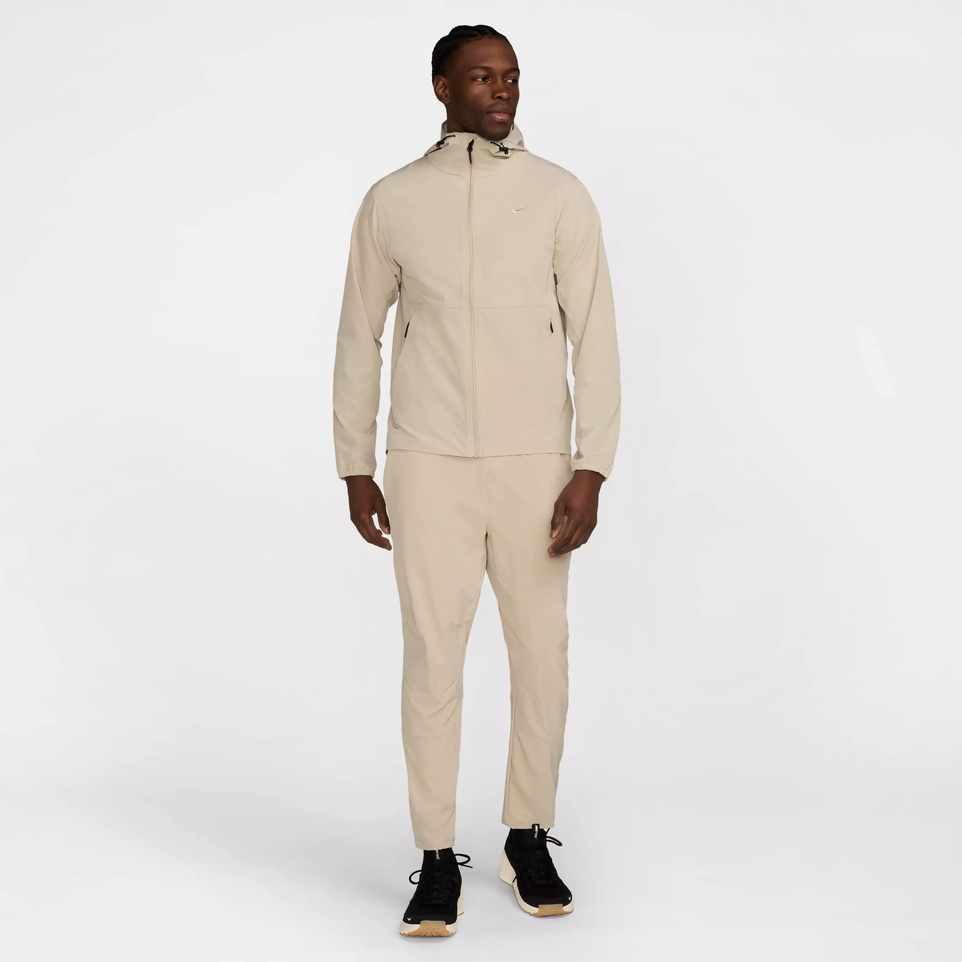 Nike Men's Unlimited Repel Hooded Versatile Jacket - KHAKI