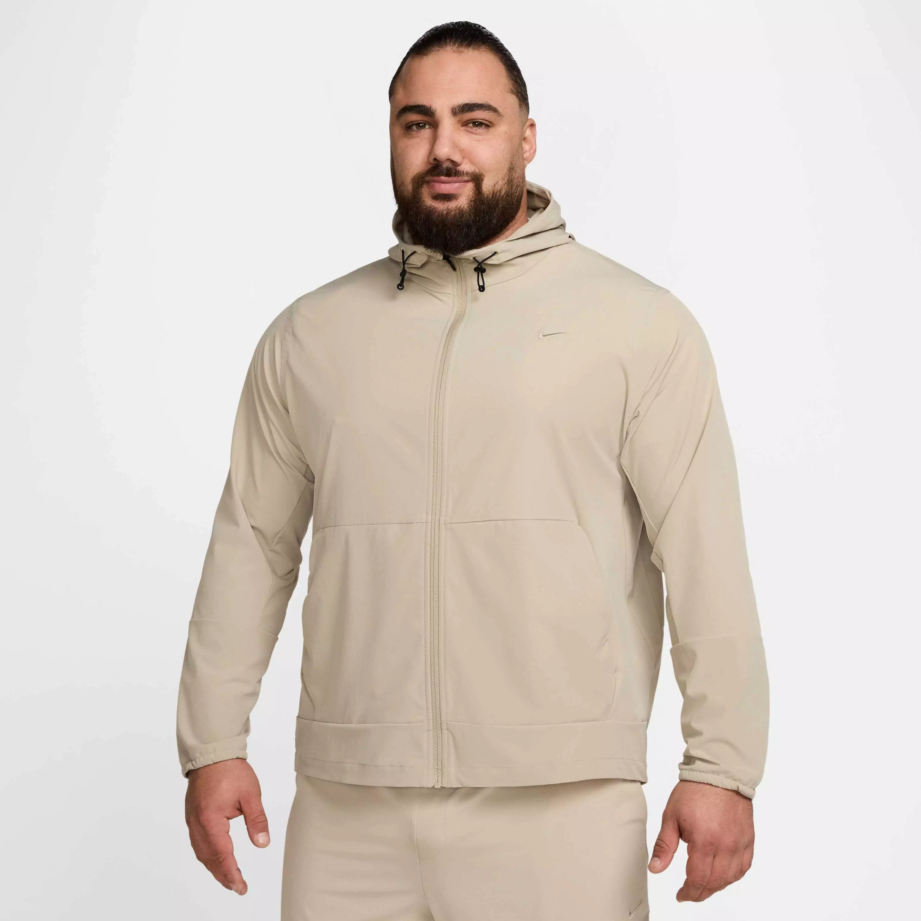 Nike Men's Unlimited Repel Hooded Versatile Jacket - KHAKI