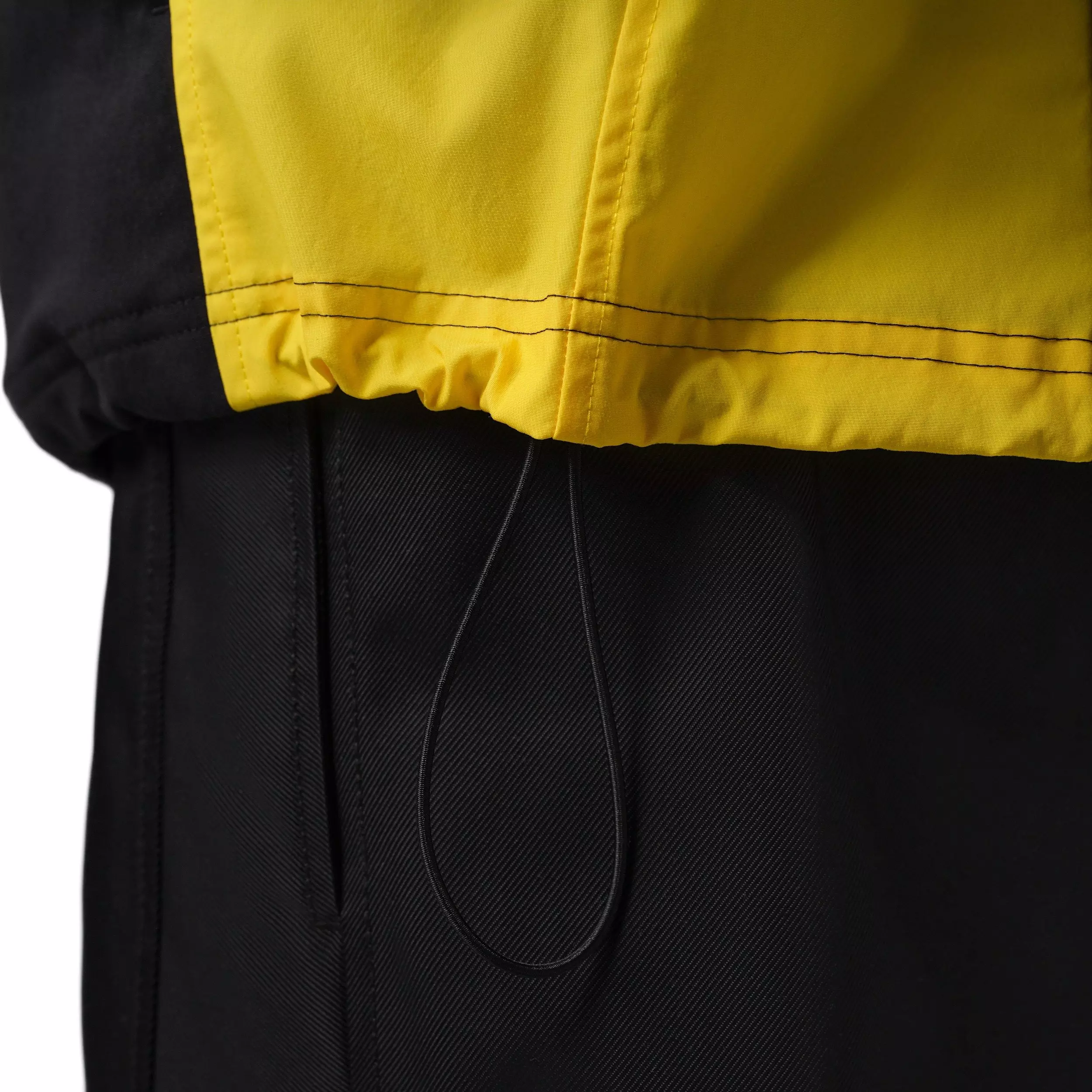 Jordan Men's Flight Lightweight Half-Zip Hoodie - BLACK/YELLOW