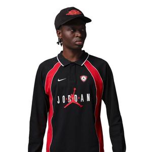 Jordan Men's Flight Long Sleeve Polo Jersey