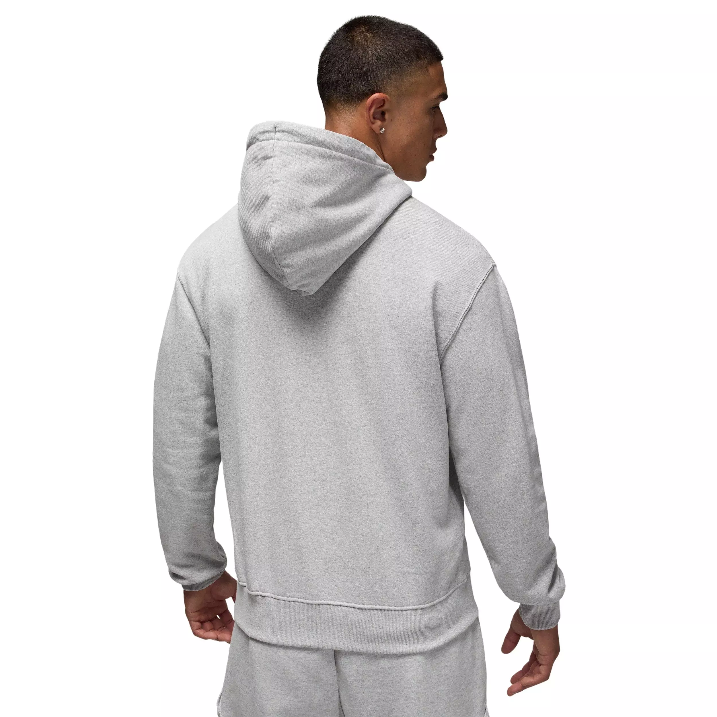 Jordan Men's Flight Fleece Pullover Hoodie - GREY