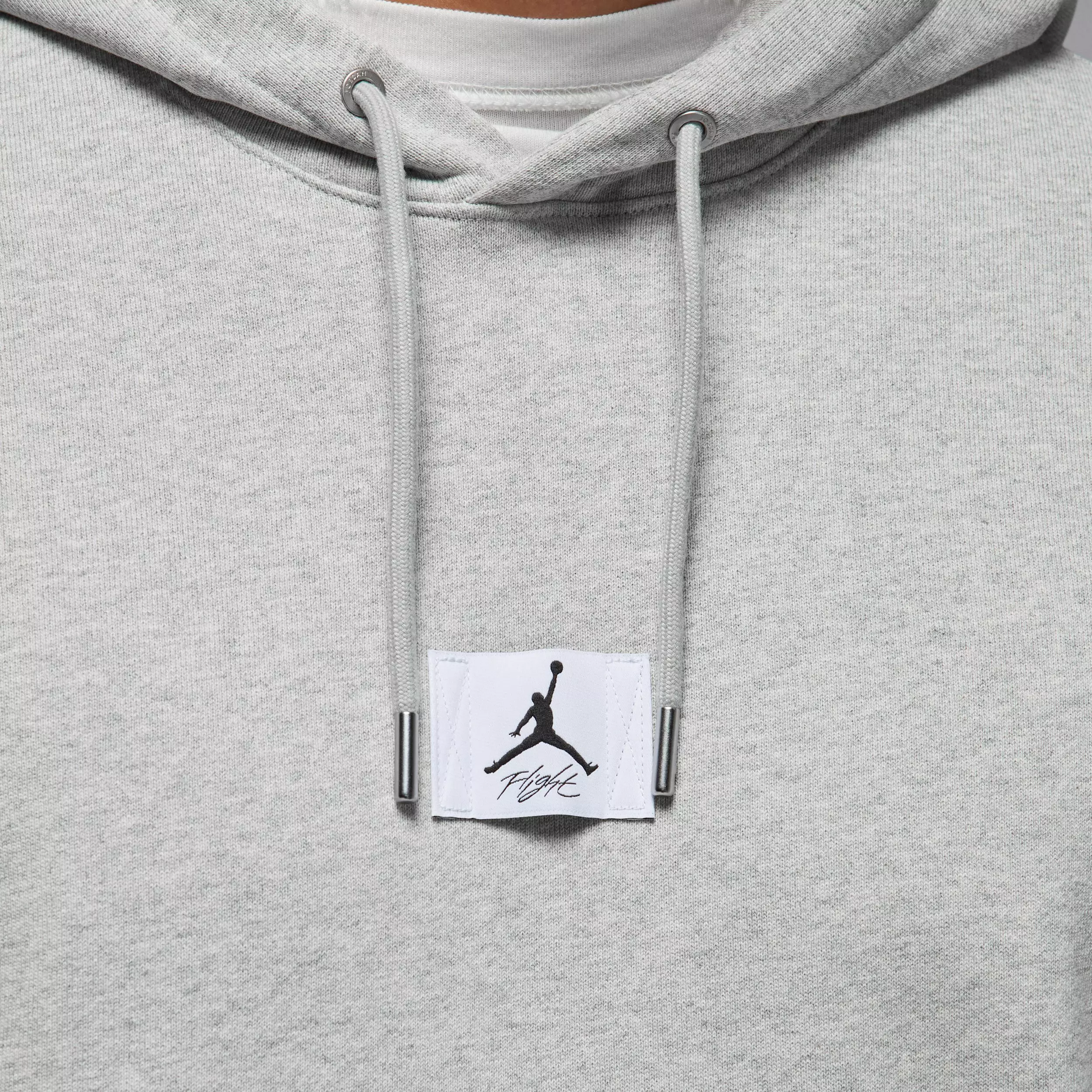 Jordan Men's Flight Fleece Pullover Hoodie - GREY